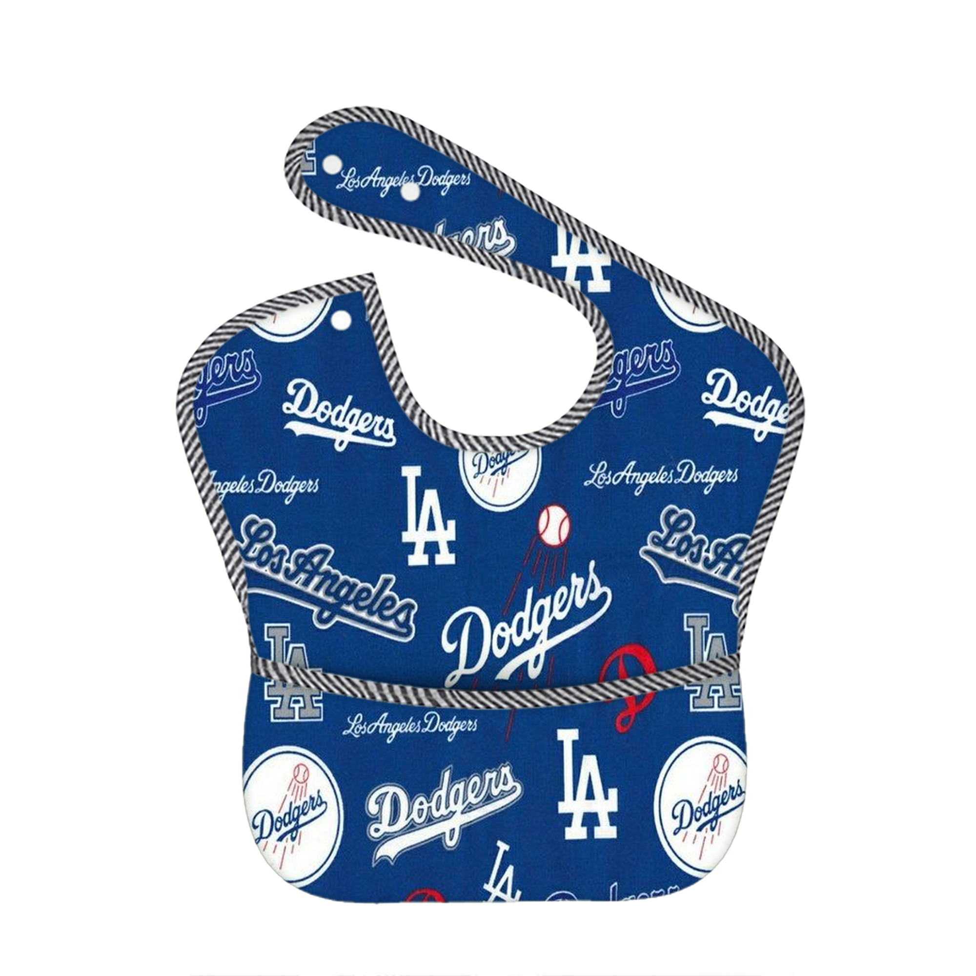  Adjustable Waterproof Toddler Bib – Full-Print Durable Polyester – Foldable Crumb Pocket – Easy Snap Closure – Soft