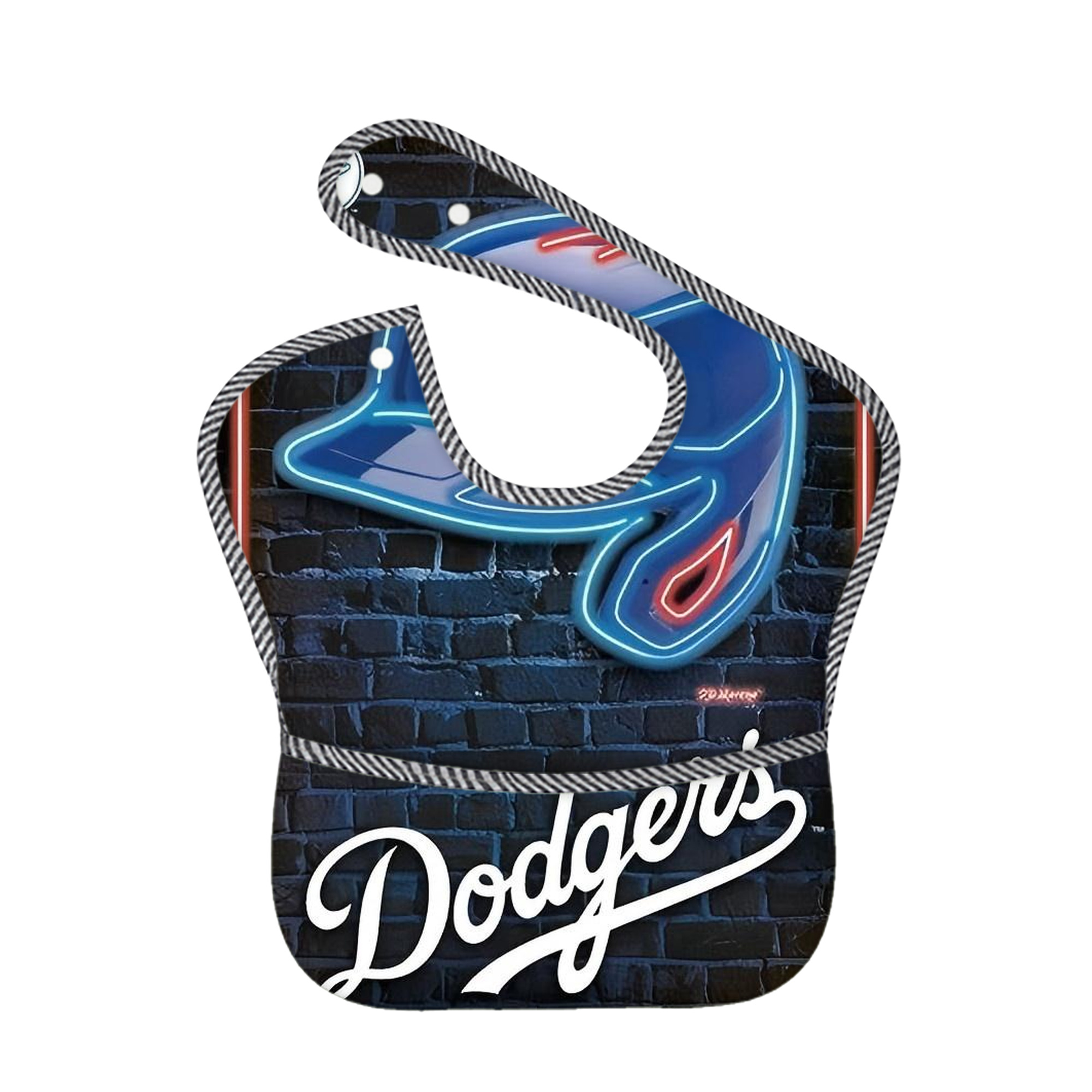  Adjustable Waterproof Toddler Bib – Full-Print Durable Polyester – Foldable Crumb Pocket – Easy Snap Closure – Soft