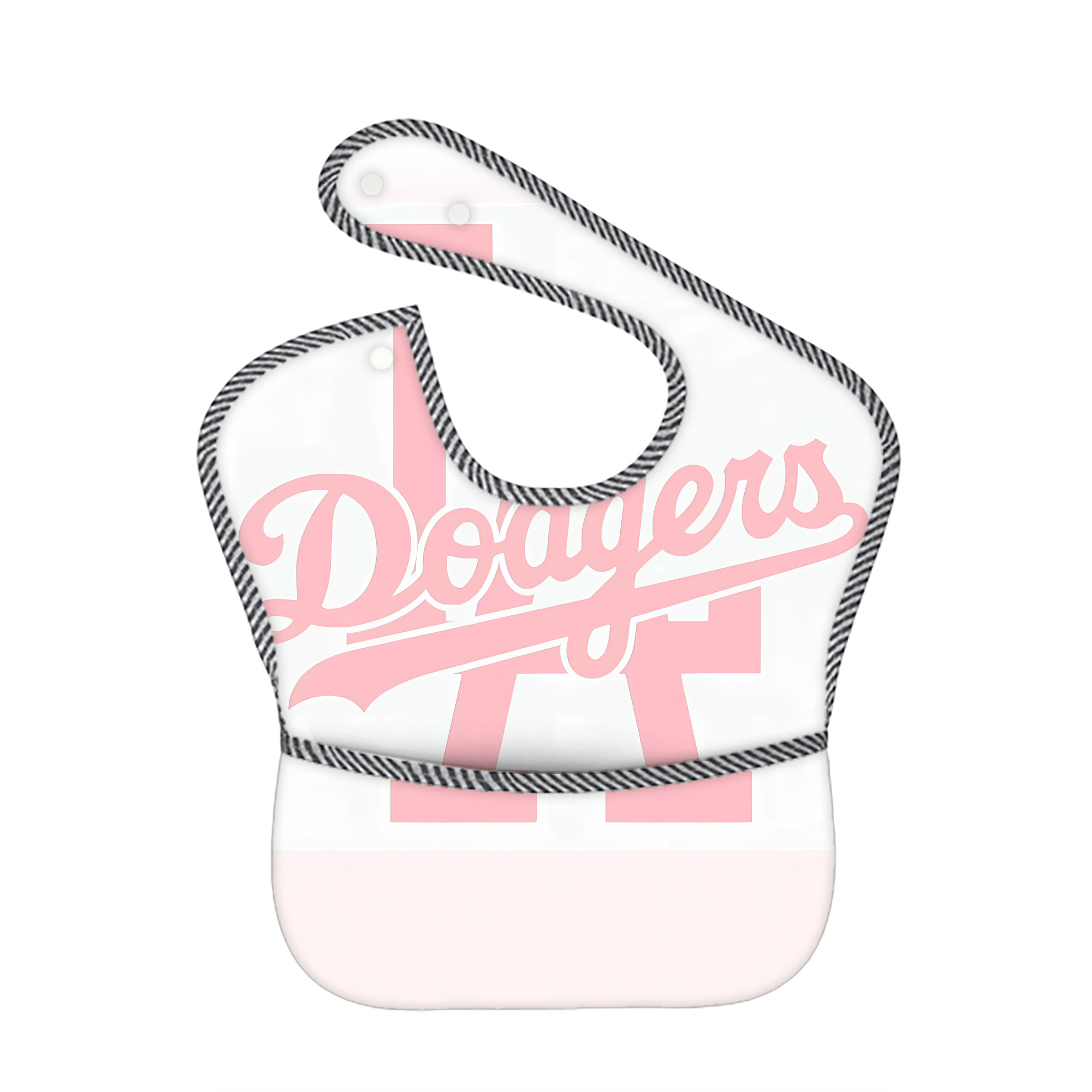  Adjustable Waterproof Toddler Bib – Full-Print Durable Polyester – Foldable Crumb Pocket – Easy Snap Closure – Soft