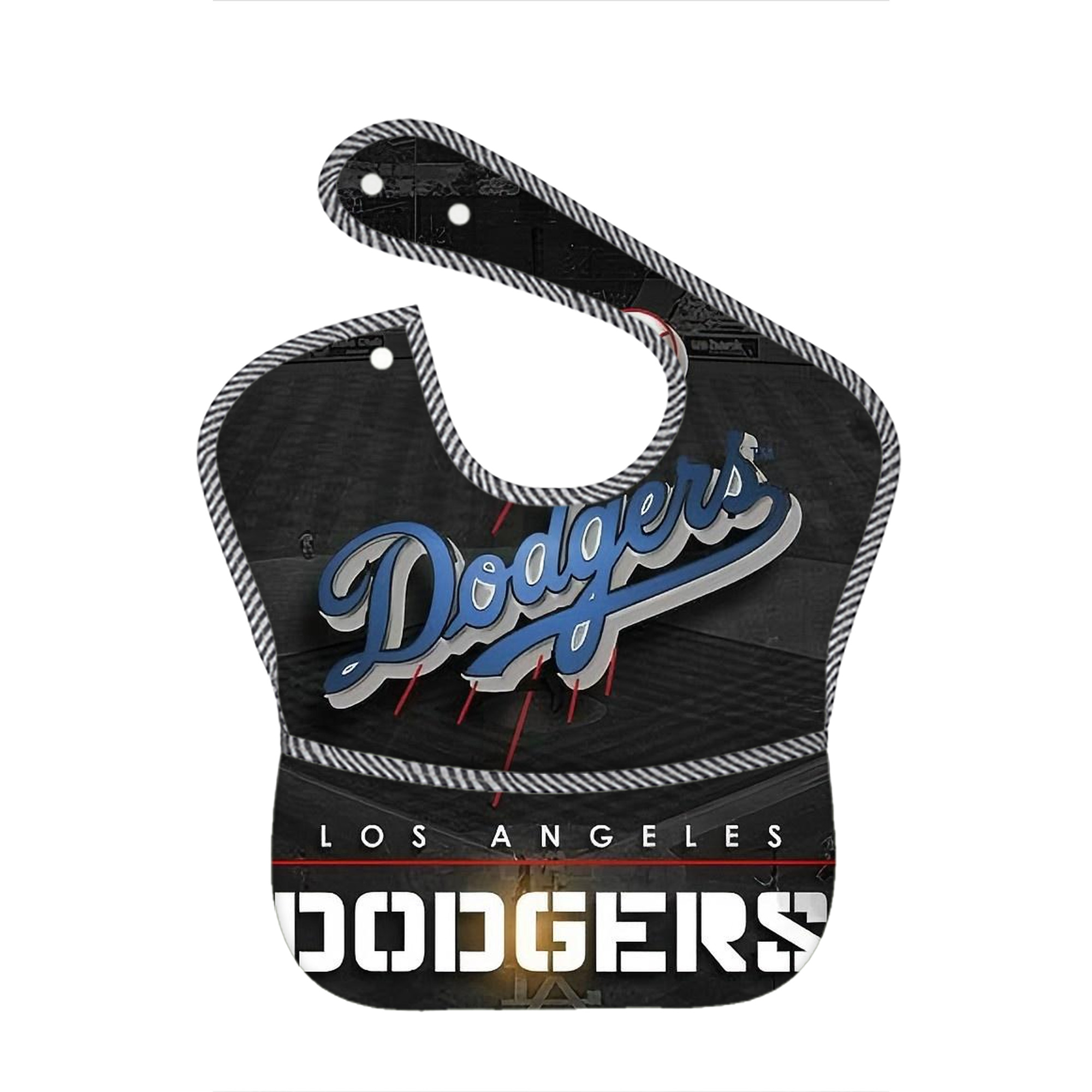  Adjustable Waterproof Toddler Bib – Full-Print Durable Polyester – Foldable Crumb Pocket – Easy Snap Closure – Soft