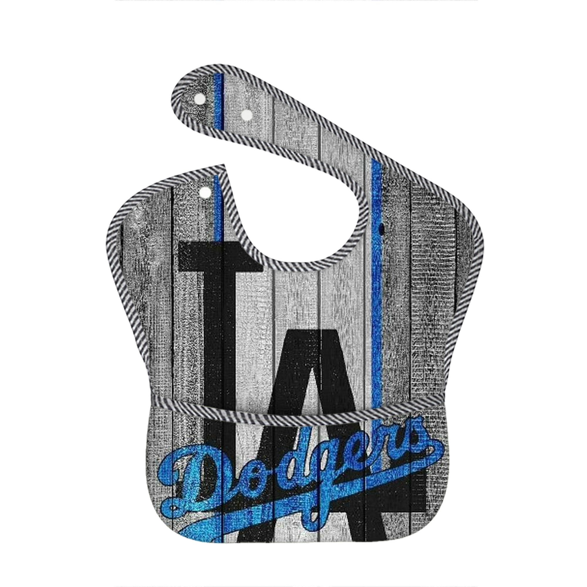  Adjustable Waterproof Toddler Bib – Full-Print Durable Polyester – Foldable Crumb Pocket – Easy Snap Closure – Soft