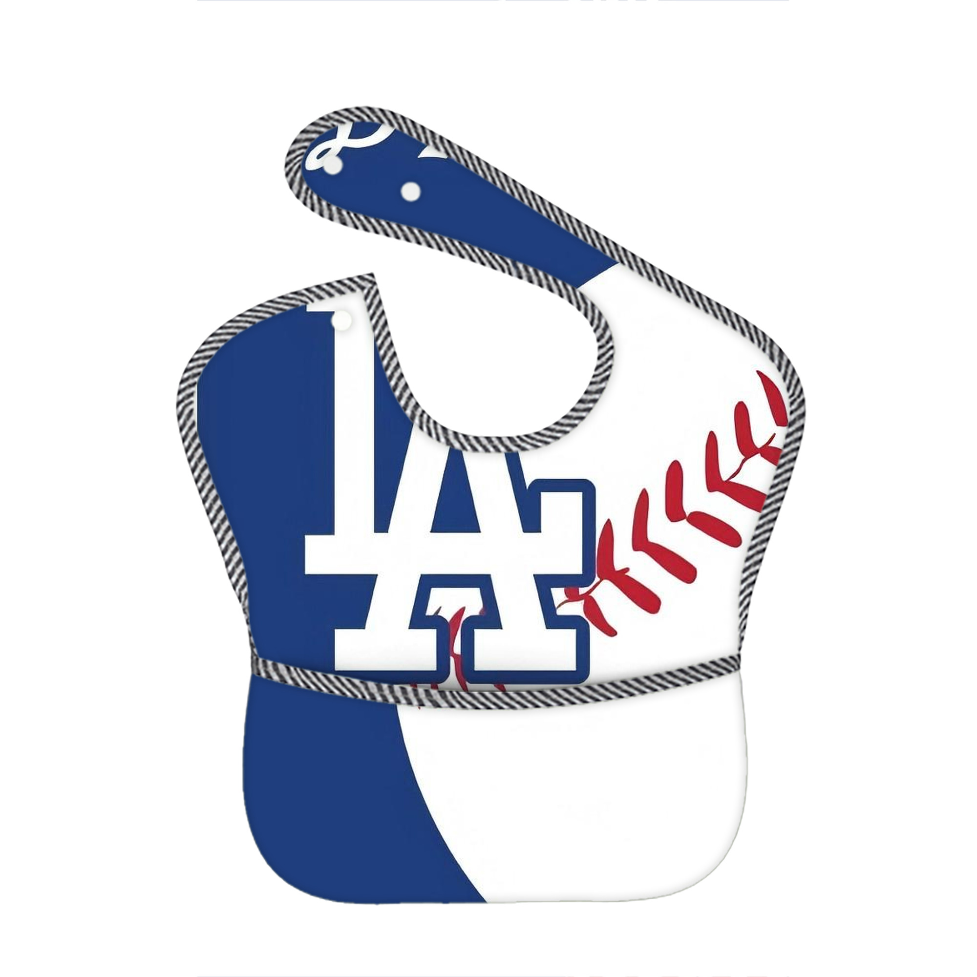  Adjustable Waterproof Toddler Bib – Full-Print Durable Polyester – Foldable Crumb Pocket – Easy Snap Closure – Soft