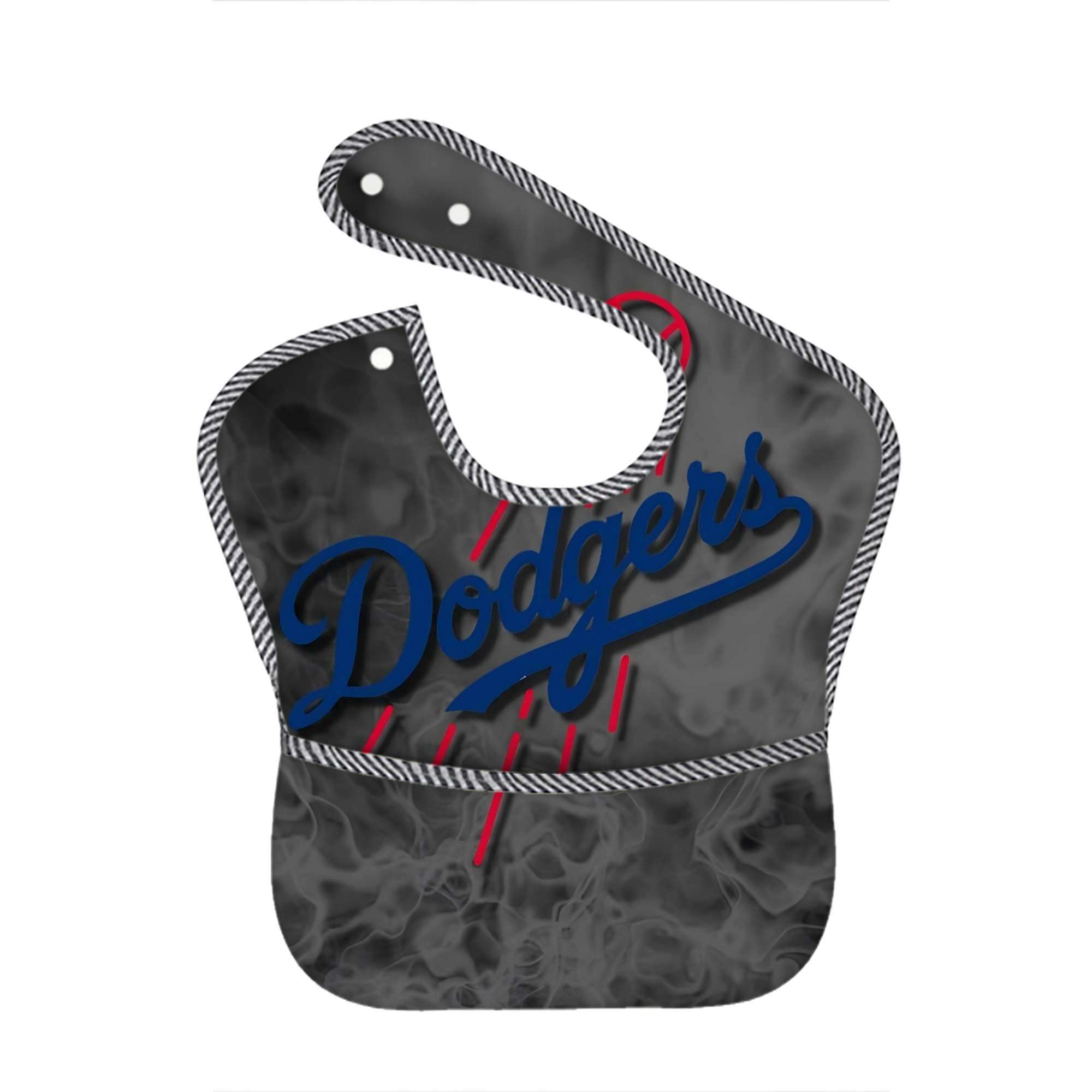  Adjustable Waterproof Toddler Bib – Full-Print Durable Polyester – Foldable Crumb Pocket – Easy Snap Closure – Soft