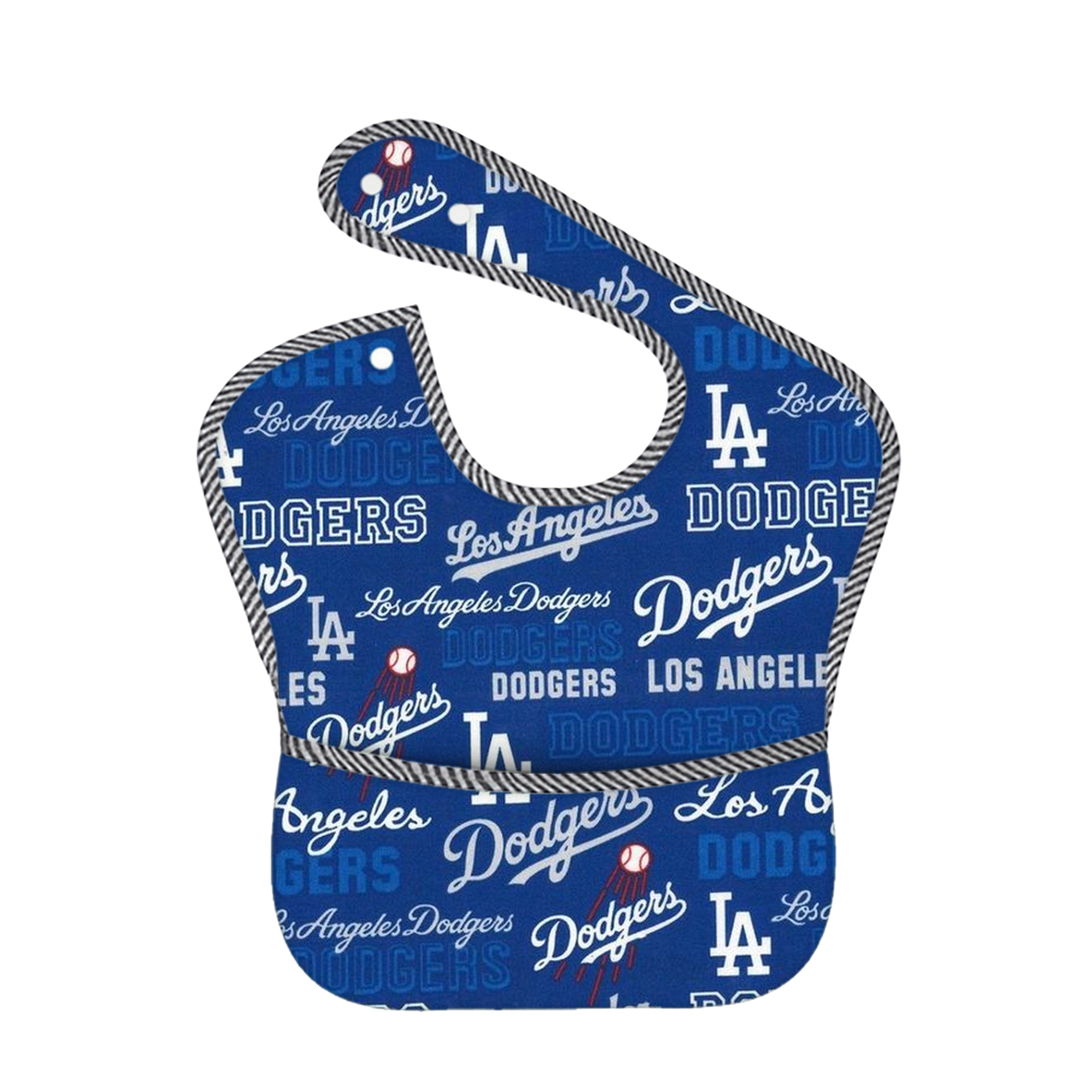  Adjustable Waterproof Toddler Bib – Full-Print Durable Polyester – Foldable Crumb Pocket – Easy Snap Closure – Soft