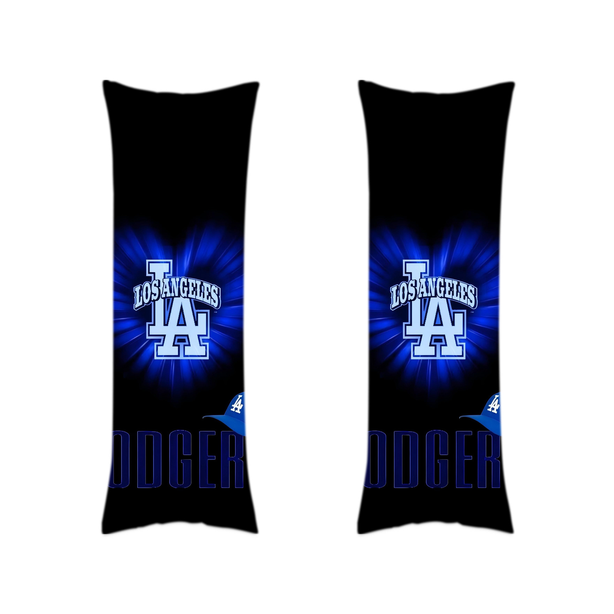  Soft Double-Sided Long Body Pillow Cover, Multiple Sizes, Durable Polyester, Invisible Zipper, Breathable, Easy Care, Wrinkle-Resistant