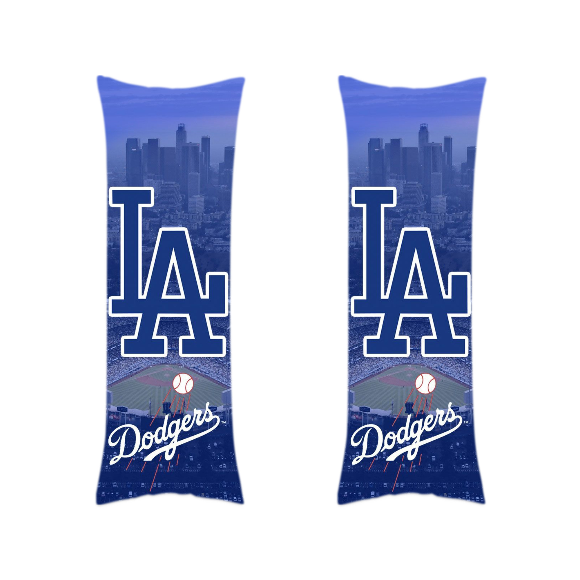  Soft Double-Sided Long Body Pillow Cover, Multiple Sizes, Durable Polyester, Invisible Zipper, Breathable, Easy Care, Wrinkle-Resistant