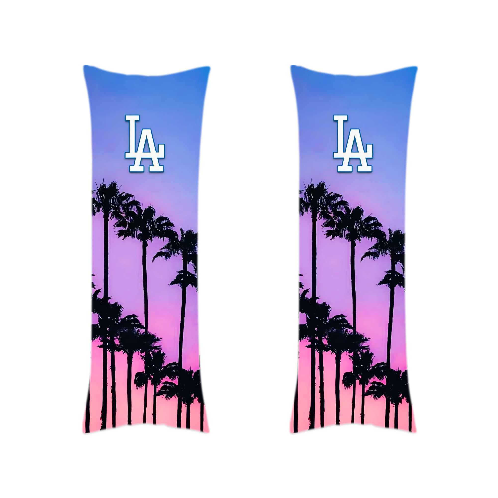  Soft Double-Sided Long Body Pillow Cover, Multiple Sizes, Durable Polyester, Invisible Zipper, Breathable, Easy Care, Wrinkle-Resistant