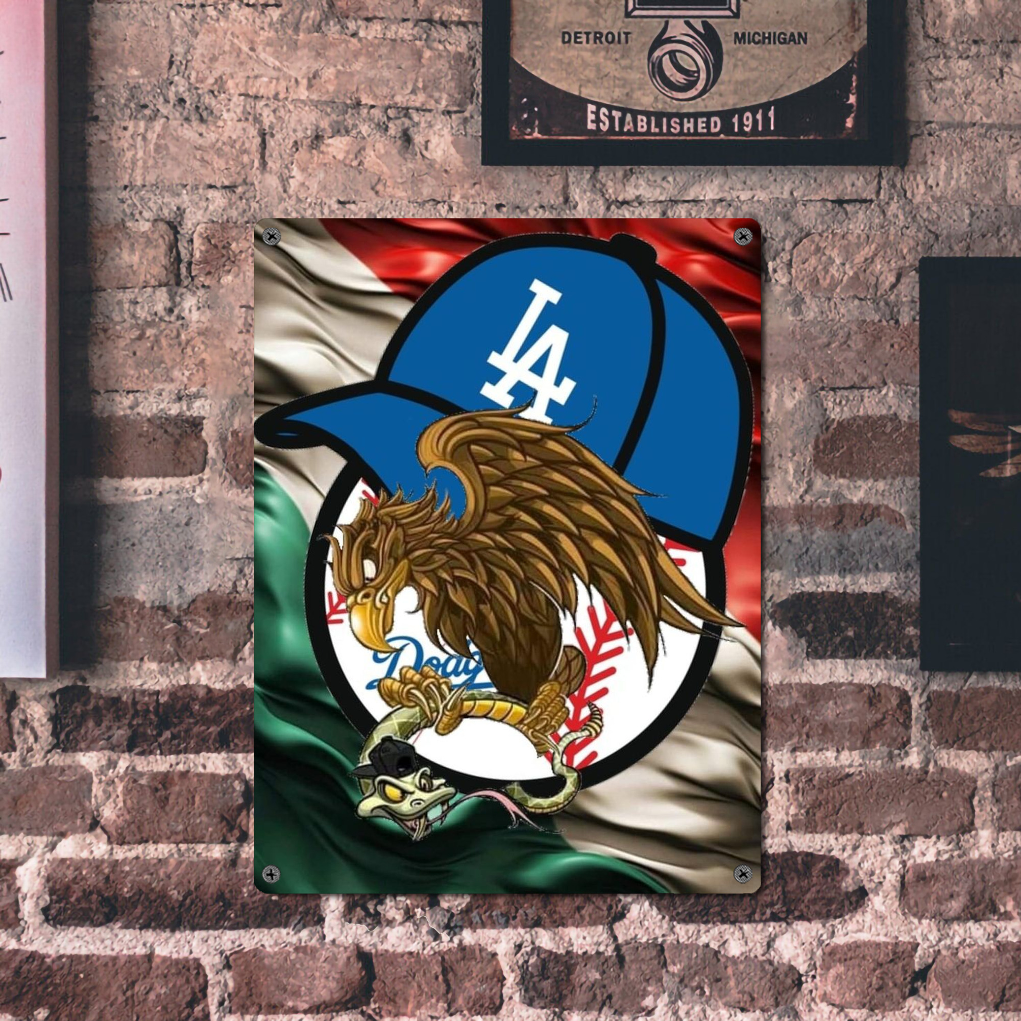  Vintage Metal Tin Sign 12x16inch – Retro Wall Art Decor For Home, Bar, Kitchen, Bedroom, Office – Durable Iron Sheet Poster, Easy To Hang, Full-Color Printing