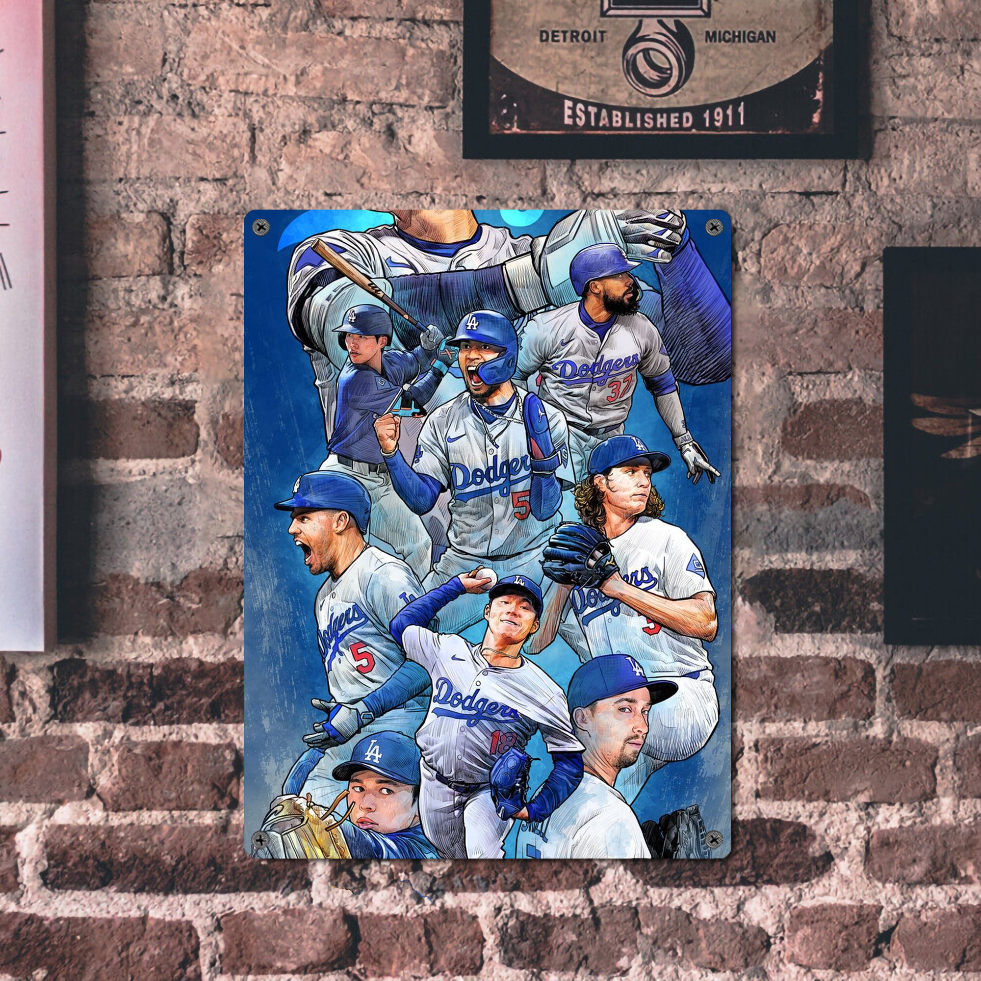  Vintage Metal Tin Sign 12x16inch – Retro Wall Art Decor For Home, Bar, Kitchen, Bedroom, Office – Durable Iron Sheet Poster, Easy To Hang, Full-Color Printing