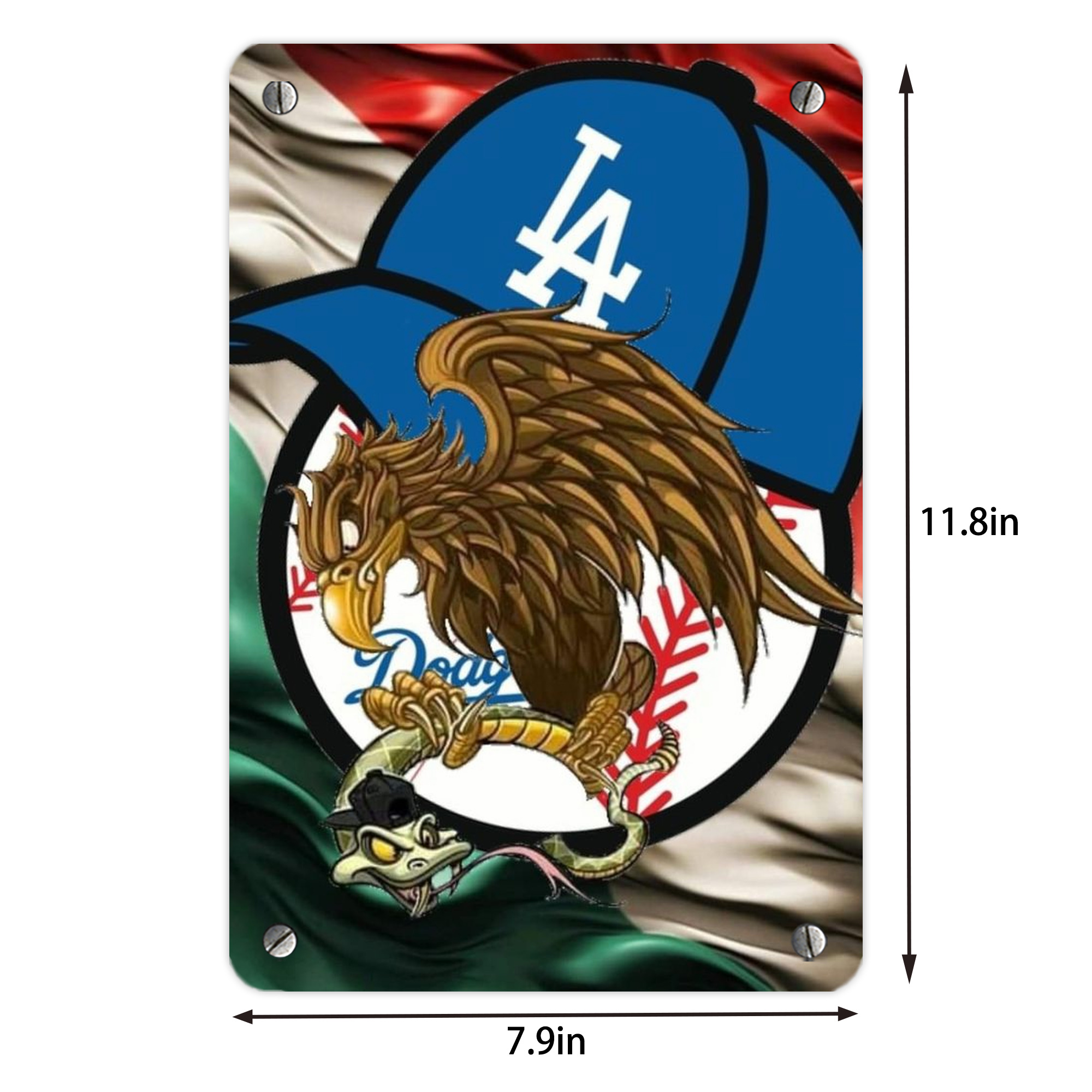  Metal Tin Sign 8x12inch - High-Quality Full-Print Decorative Wall Art, Durable Rust-Resistant Metal Plaque For Living Room, Bedroom, Kitchen, Office, Bar Décor