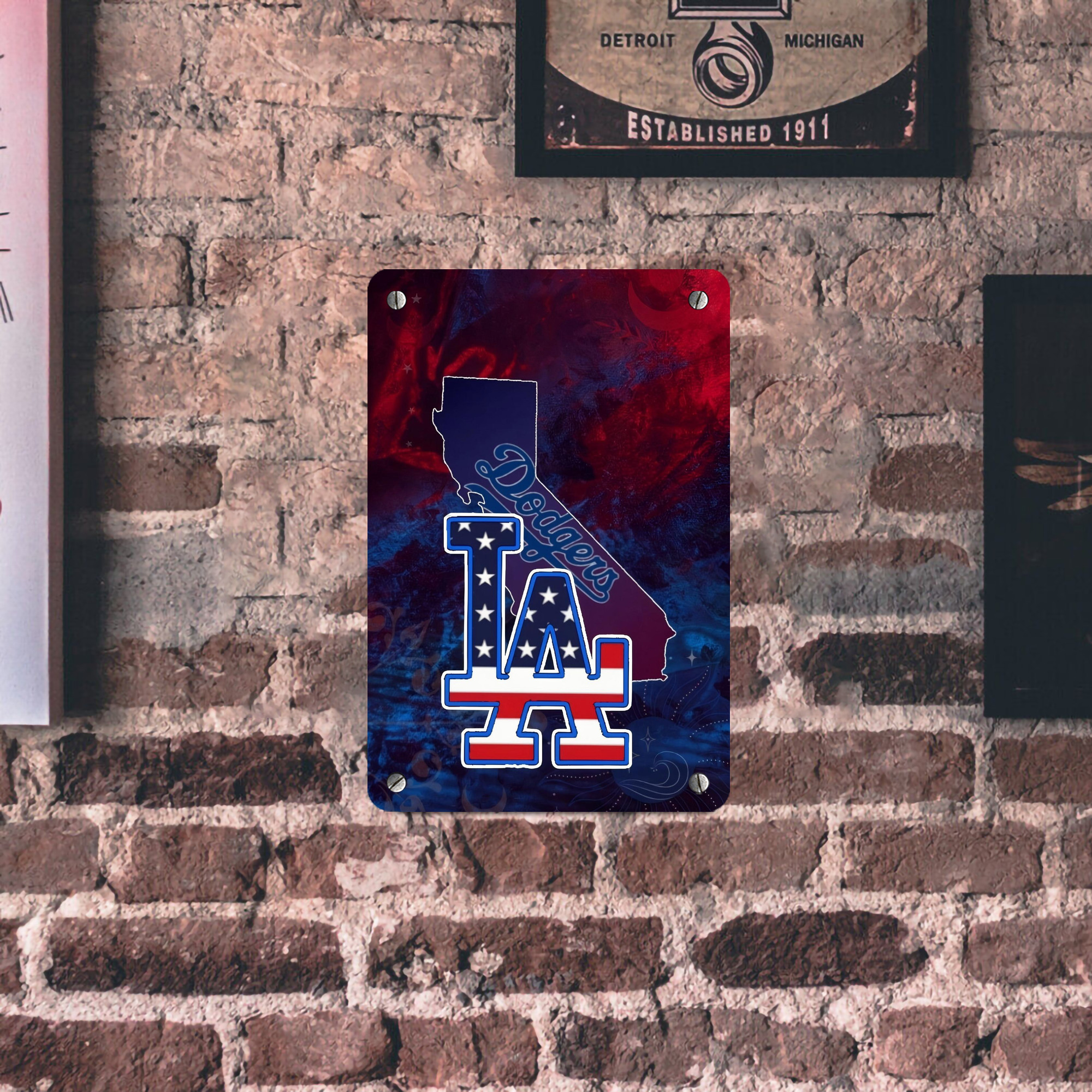  Metal Tin Sign 8x12inch - High-Quality Full-Print Decorative Wall Art, Durable Rust-Resistant Metal Plaque For Living Room, Bedroom, Kitchen, Office, Bar Décor