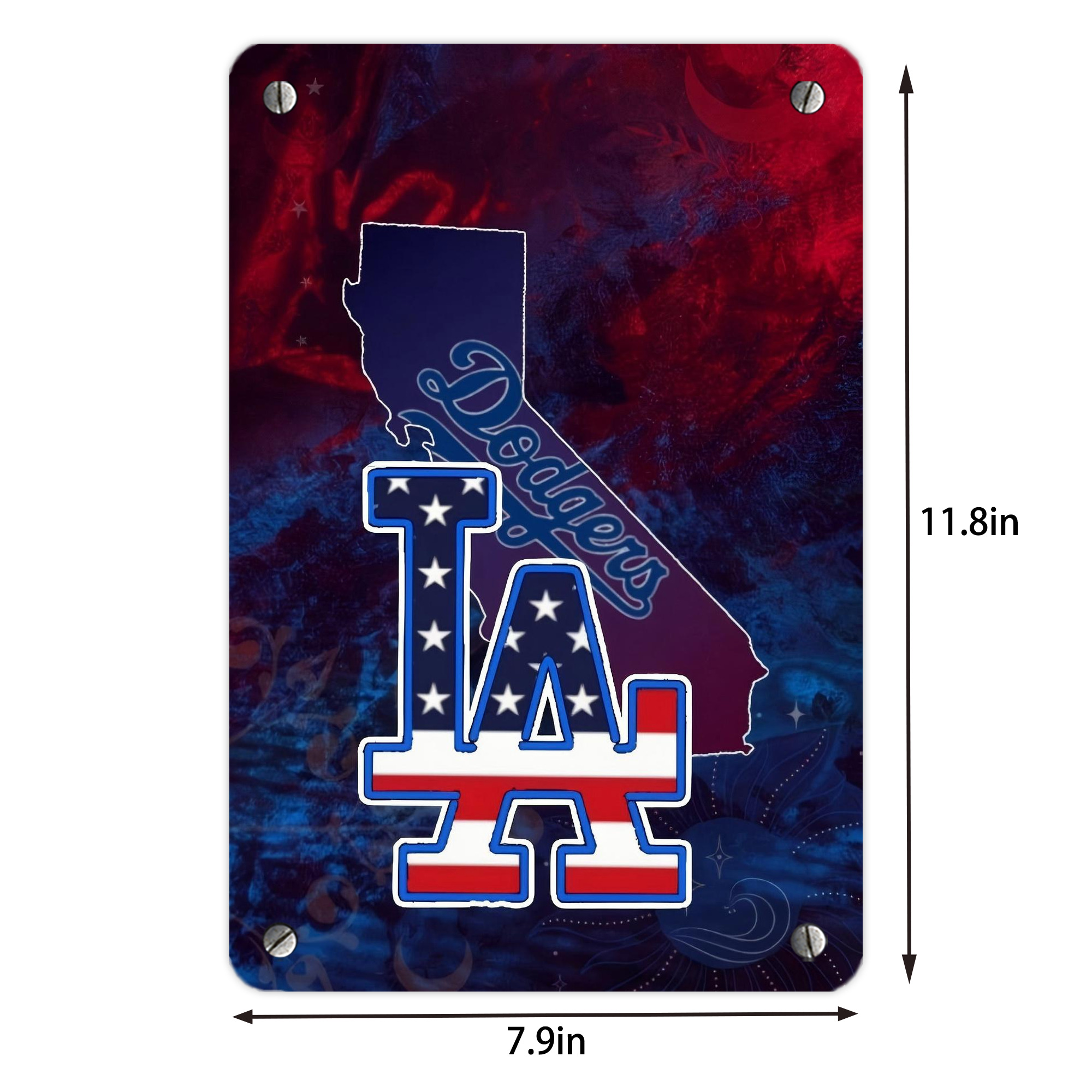  Metal Tin Sign 8x12inch - High-Quality Full-Print Decorative Wall Art, Durable Rust-Resistant Metal Plaque For Living Room, Bedroom, Kitchen, Office, Bar Décor