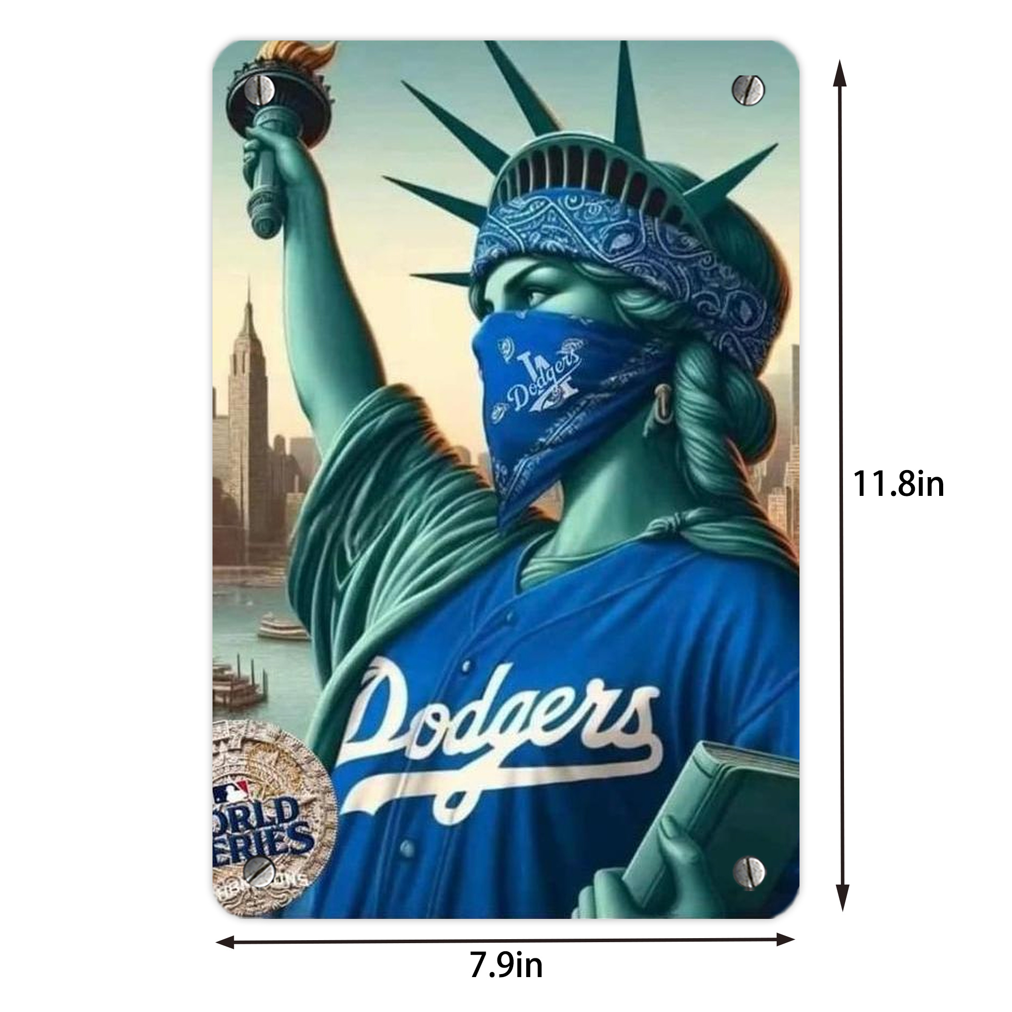  Metal Tin Sign 8x12inch - High-Quality Full-Print Decorative Wall Art, Durable Rust-Resistant Metal Plaque For Living Room, Bedroom, Kitchen, Office, Bar Décor