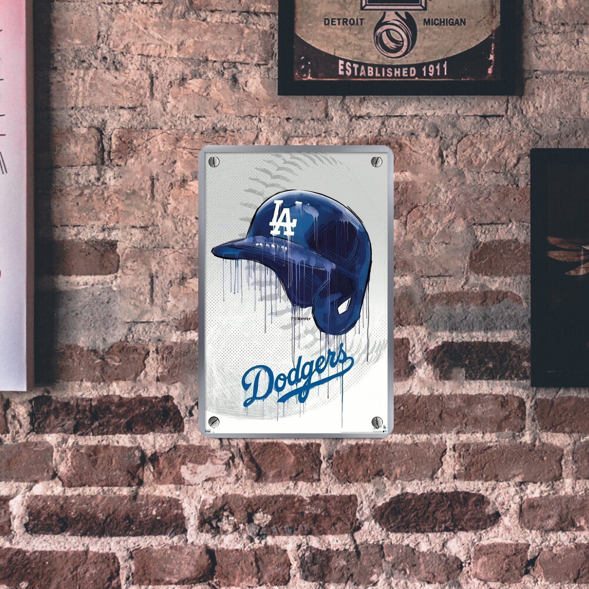  Metal Tin Sign 8x12inch - High-Quality Full-Print Decorative Wall Art, Durable Rust-Resistant Metal Plaque For Living Room, Bedroom, Kitchen, Office, Bar Décor