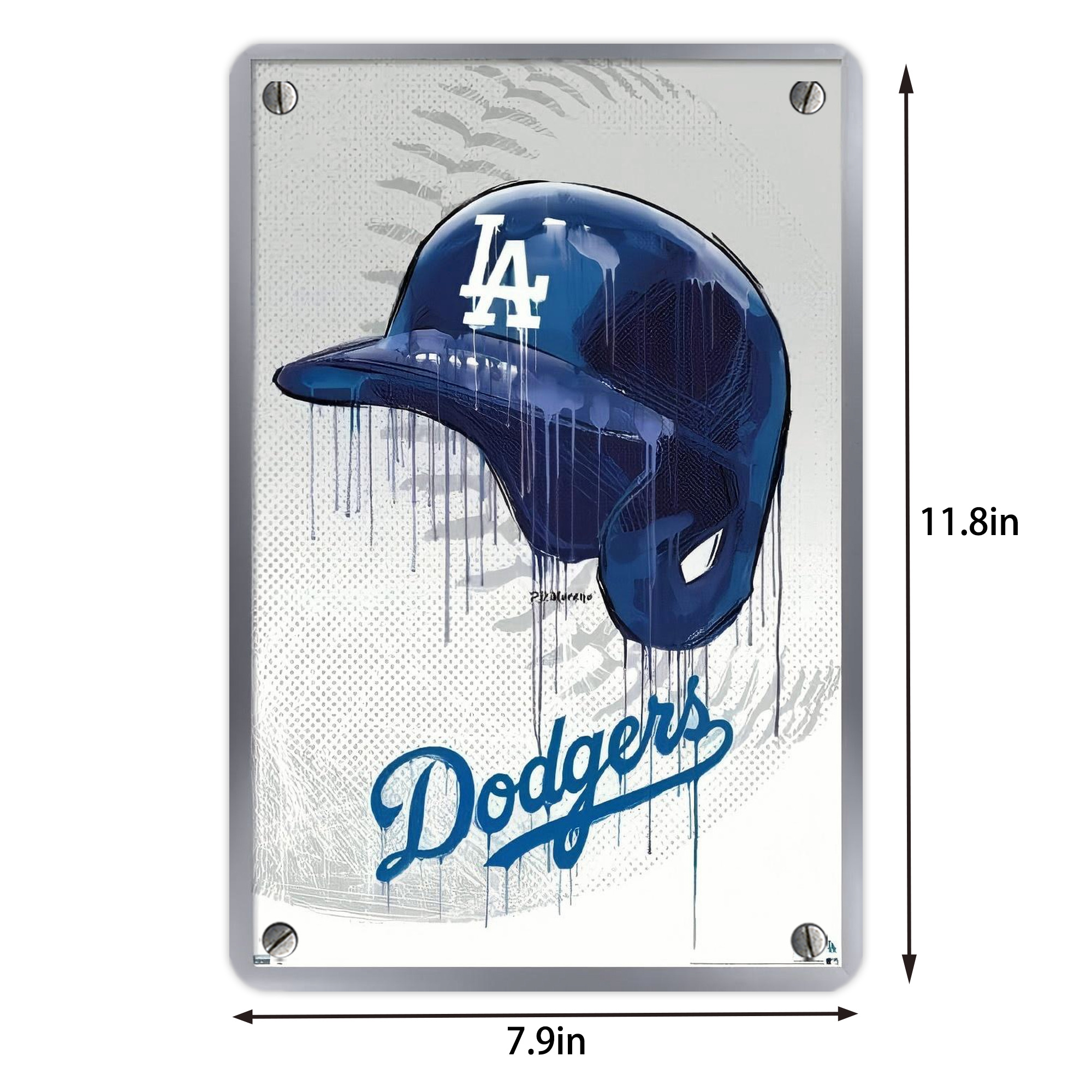  Metal Tin Sign 8x12inch - High-Quality Full-Print Decorative Wall Art, Durable Rust-Resistant Metal Plaque For Living Room, Bedroom, Kitchen, Office, Bar Décor