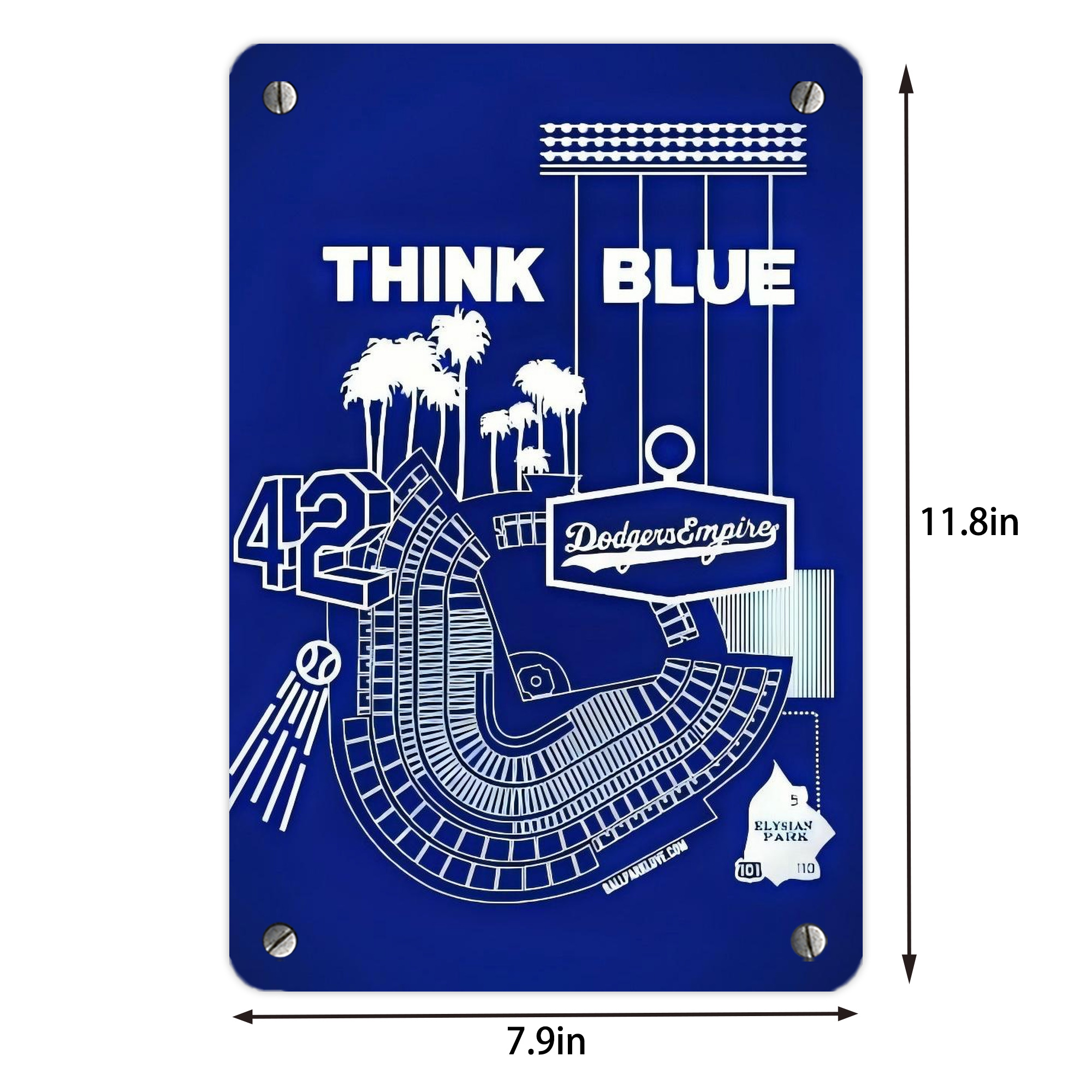  Metal Tin Sign 8x12inch - High-Quality Full-Print Decorative Wall Art, Durable Rust-Resistant Metal Plaque For Living Room, Bedroom, Kitchen, Office, Bar Décor