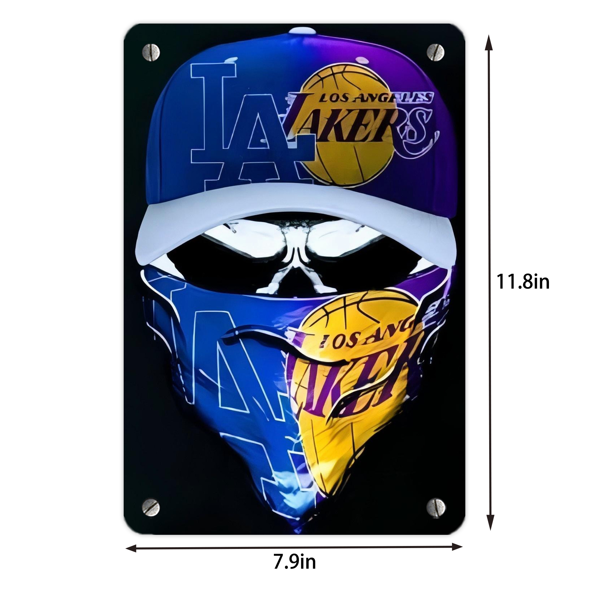  Metal Tin Sign 8x12inch - High-Quality Full-Print Decorative Wall Art, Durable Rust-Resistant Metal Plaque For Living Room, Bedroom, Kitchen, Office, Bar Décor