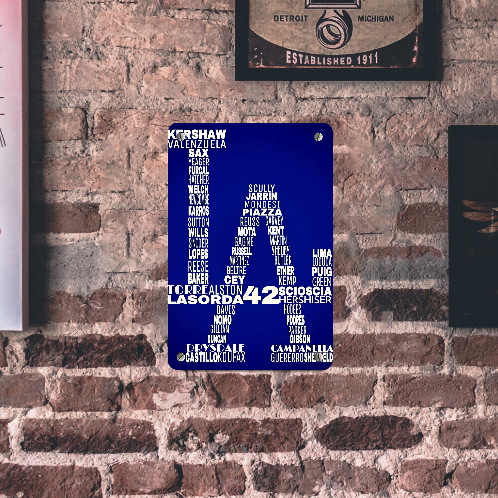  Metal Tin Sign 8x12inch - High-Quality Full-Print Decorative Wall Art, Durable Rust-Resistant Metal Plaque For Living Room, Bedroom, Kitchen, Office, Bar Décor