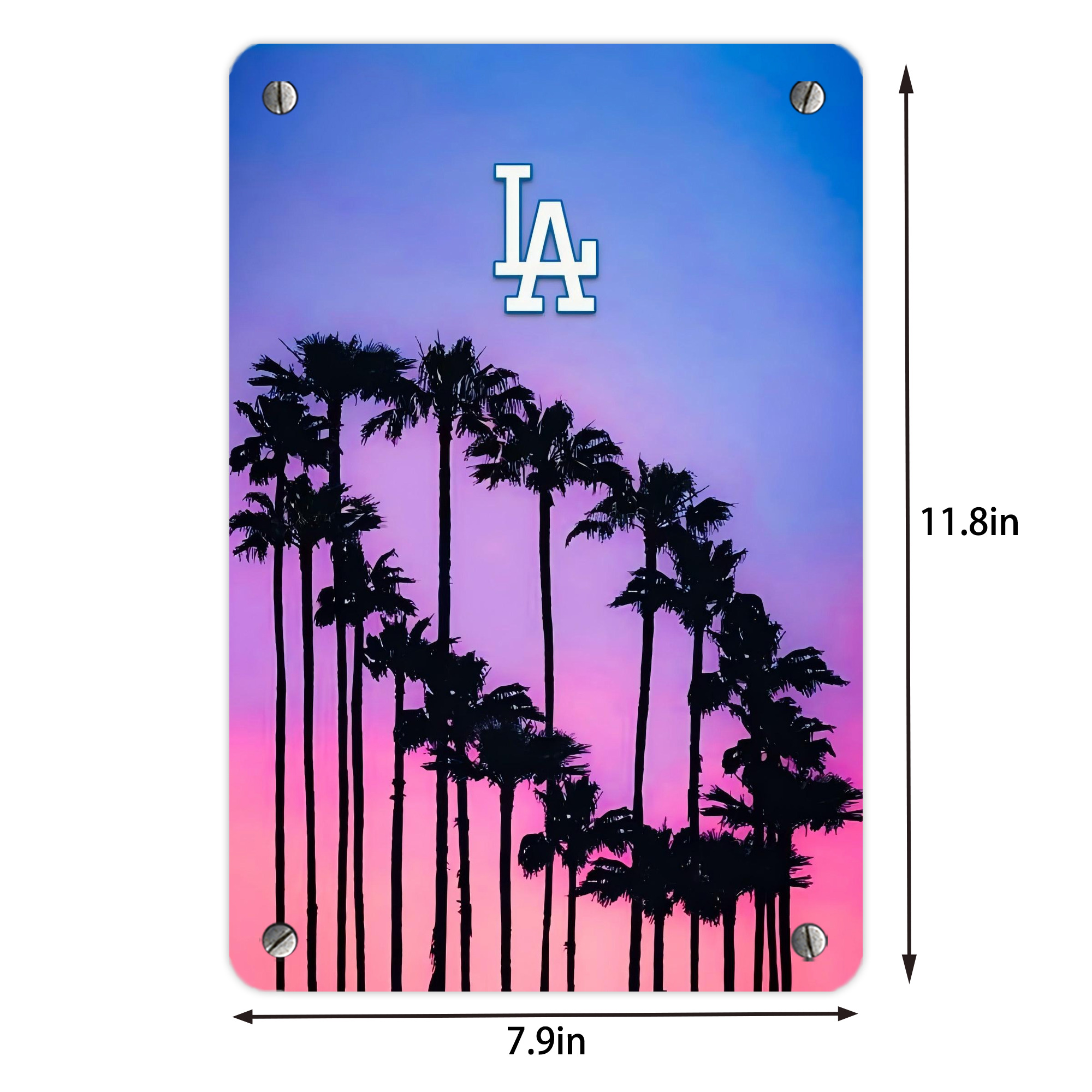  Metal Tin Sign 8x12inch - High-Quality Full-Print Decorative Wall Art, Durable Rust-Resistant Metal Plaque For Living Room, Bedroom, Kitchen, Office, Bar Décor