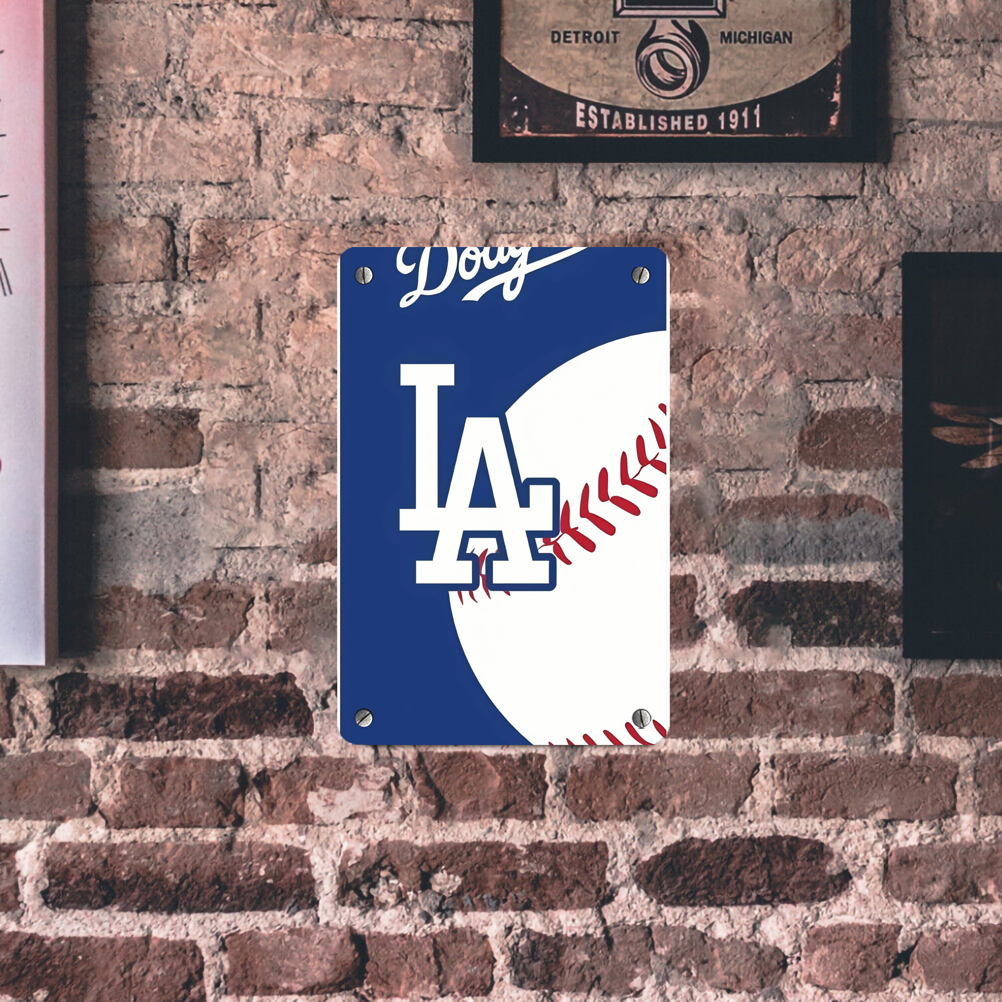  Metal Tin Sign 8x12inch - High-Quality Full-Print Decorative Wall Art, Durable Rust-Resistant Metal Plaque For Living Room, Bedroom, Kitchen, Office, Bar Décor