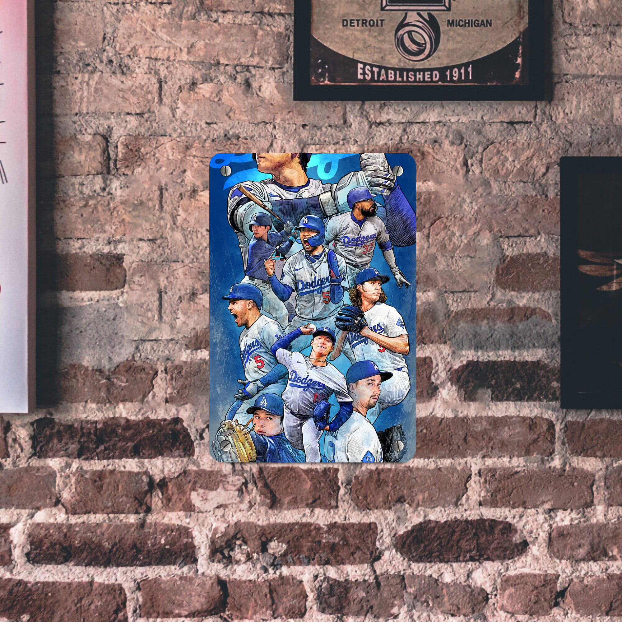  Metal Tin Sign 8x12inch - High-Quality Full-Print Decorative Wall Art, Durable Rust-Resistant Metal Plaque For Living Room, Bedroom, Kitchen, Office, Bar Décor