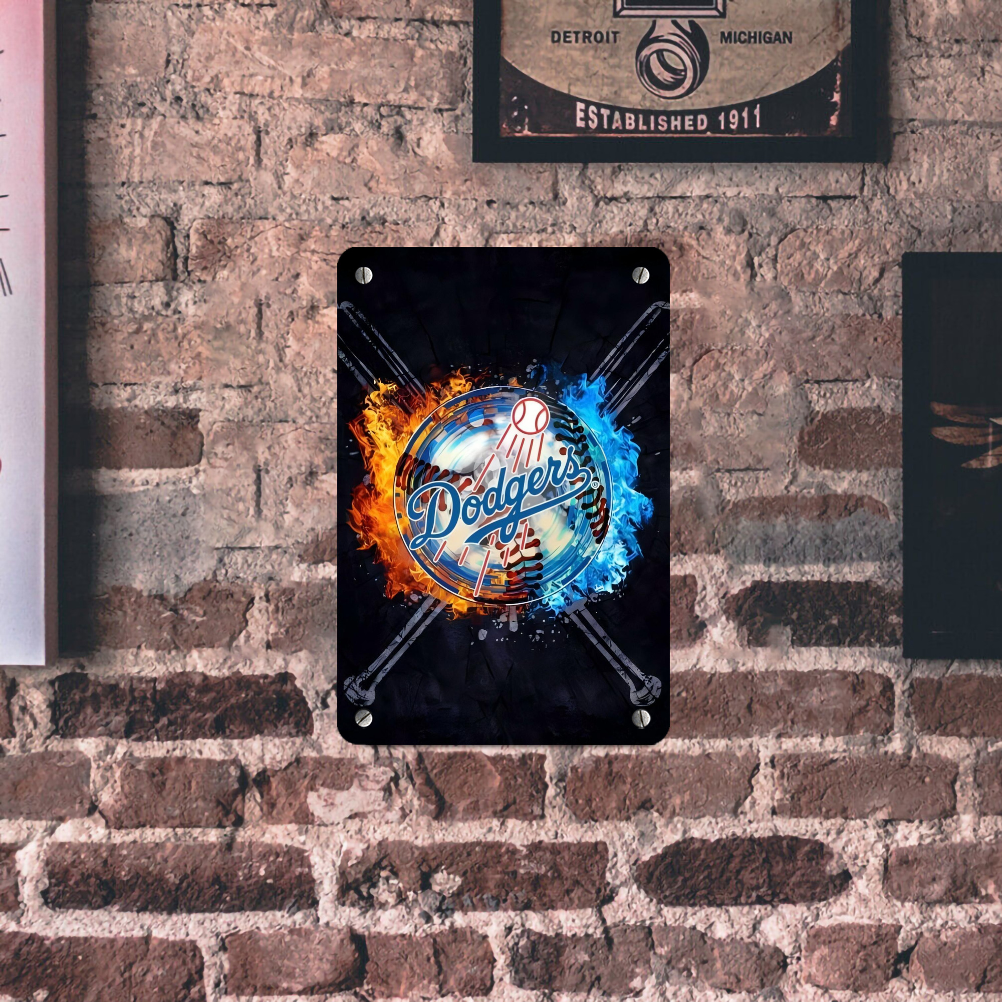  Metal Tin Sign 8x12inch - High-Quality Full-Print Decorative Wall Art, Durable Rust-Resistant Metal Plaque For Living Room, Bedroom, Kitchen, Office, Bar Décor