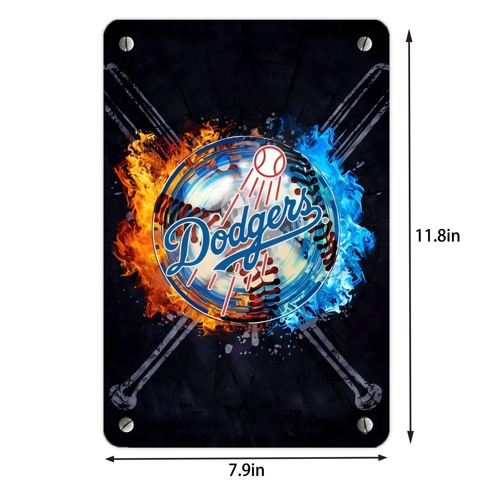  Metal Tin Sign 8x12inch - High-Quality Full-Print Decorative Wall Art, Durable Rust-Resistant Metal Plaque For Living Room, Bedroom, Kitchen, Office, Bar Décor