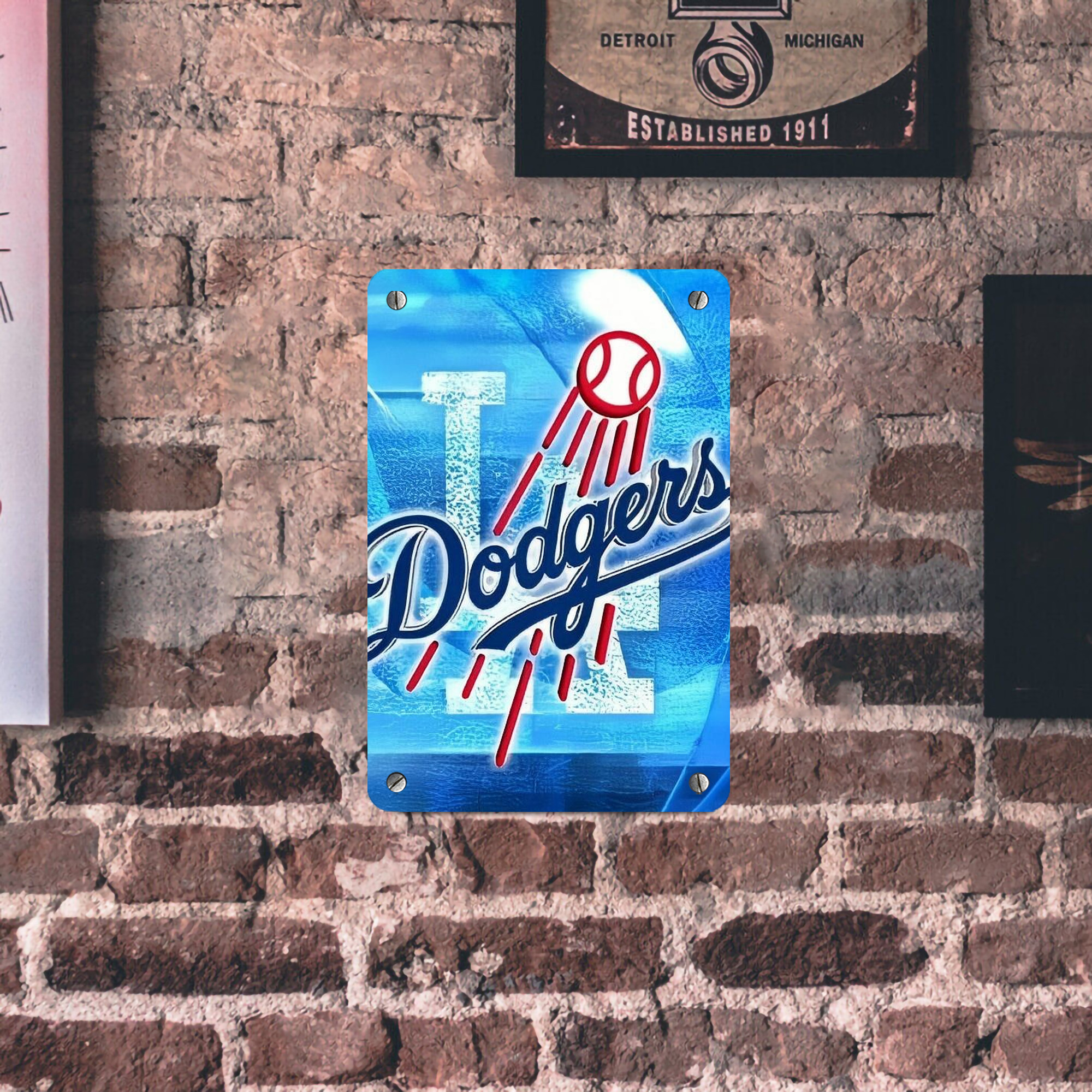  Metal Tin Sign 8x12inch - High-Quality Full-Print Decorative Wall Art, Durable Rust-Resistant Metal Plaque For Living Room, Bedroom, Kitchen, Office, Bar Décor