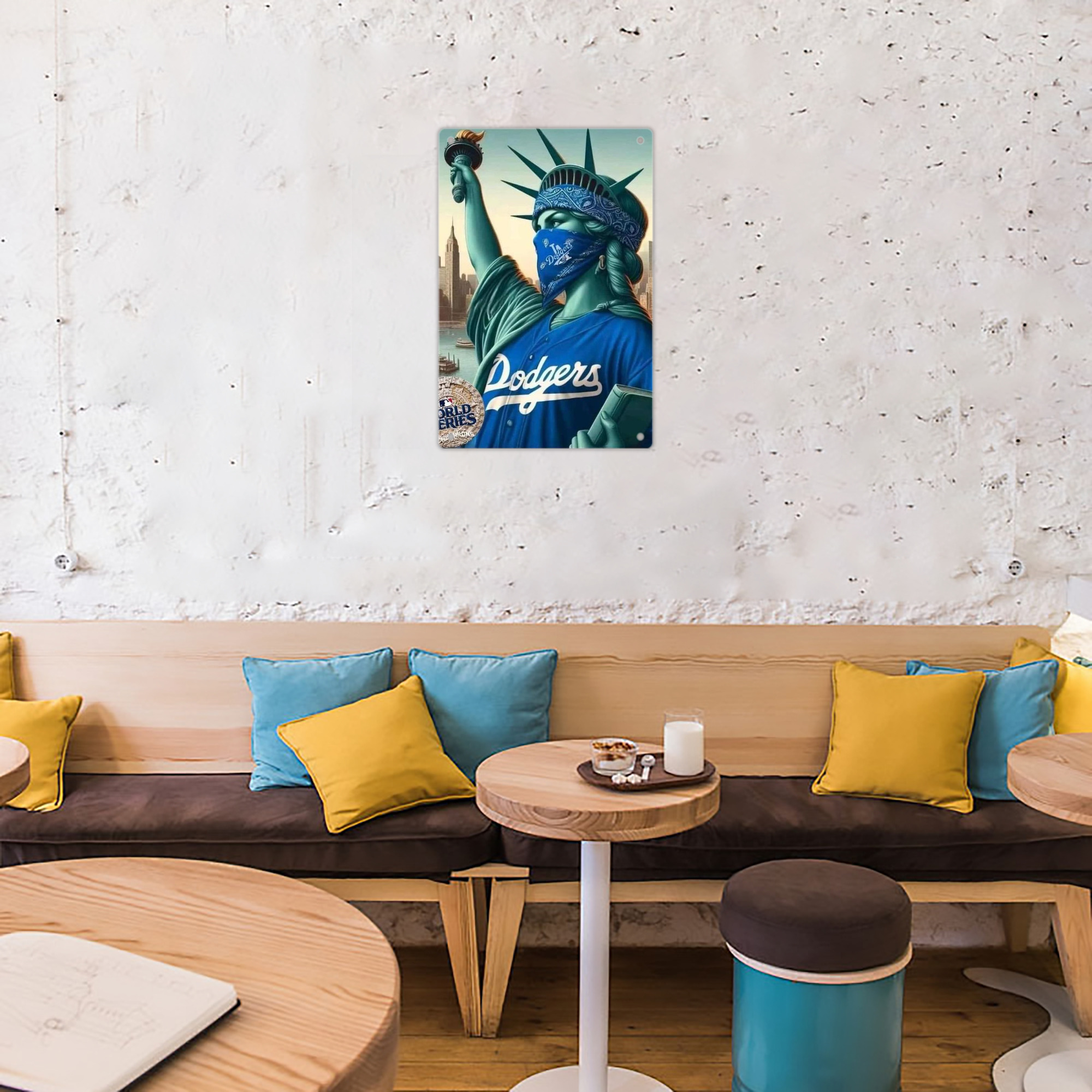  8x12inch Vertical Aluminum Sign - Durable Fade-Resistant Indoor/Outdoor Safety & Information Plaque For Office, Hotel, Restaurant, Bar, Public Spaces