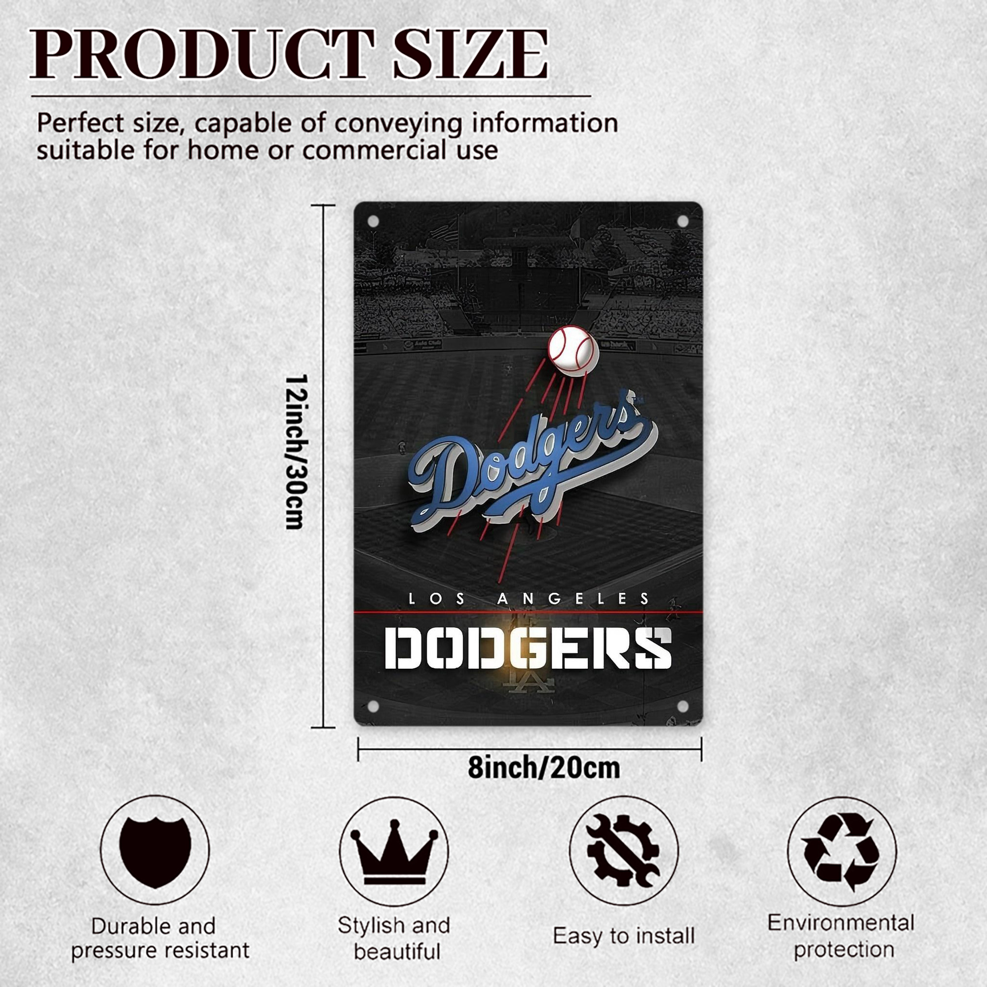  8x12inch Vertical Aluminum Sign - Durable Fade-Resistant Indoor/Outdoor Safety & Information Plaque For Office, Hotel, Restaurant, Bar, Public Spaces