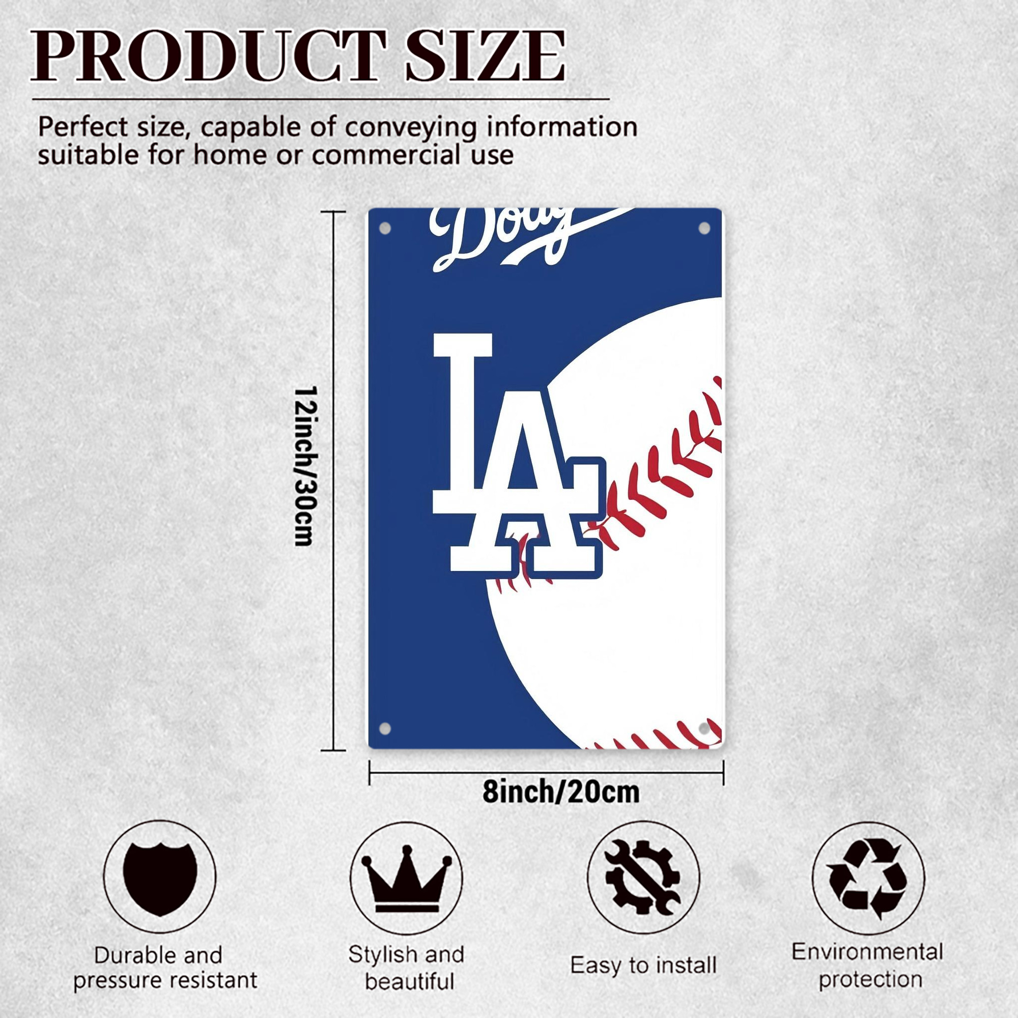  8x12inch Vertical Aluminum Sign - Durable Fade-Resistant Indoor/Outdoor Safety & Information Plaque For Office, Hotel, Restaurant, Bar, Public Spaces