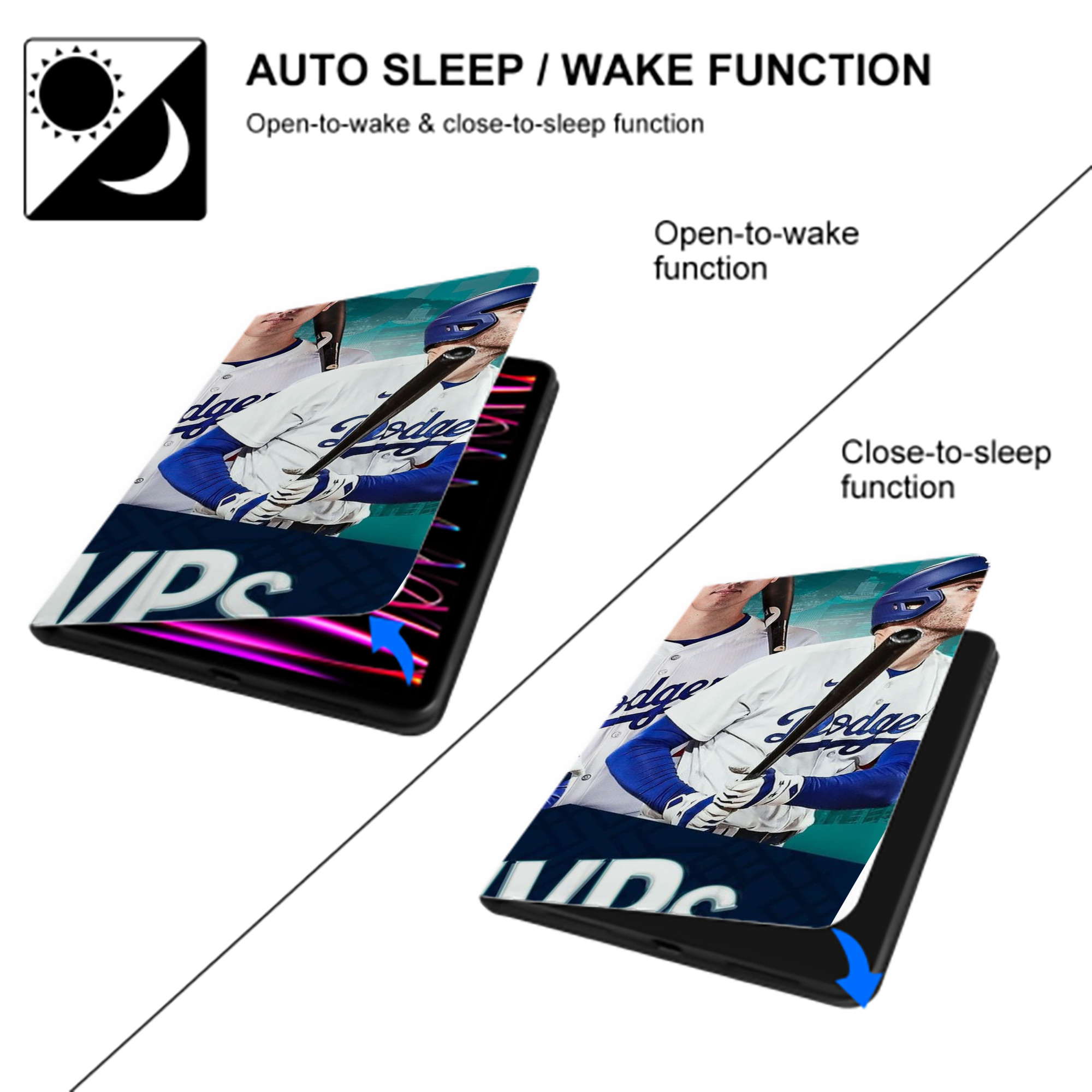  IPad Book-Style Case With Pencil Slot – Slim PU & TPU Cover – Full Protection, Precise Fit, Water & Scratch Resistant