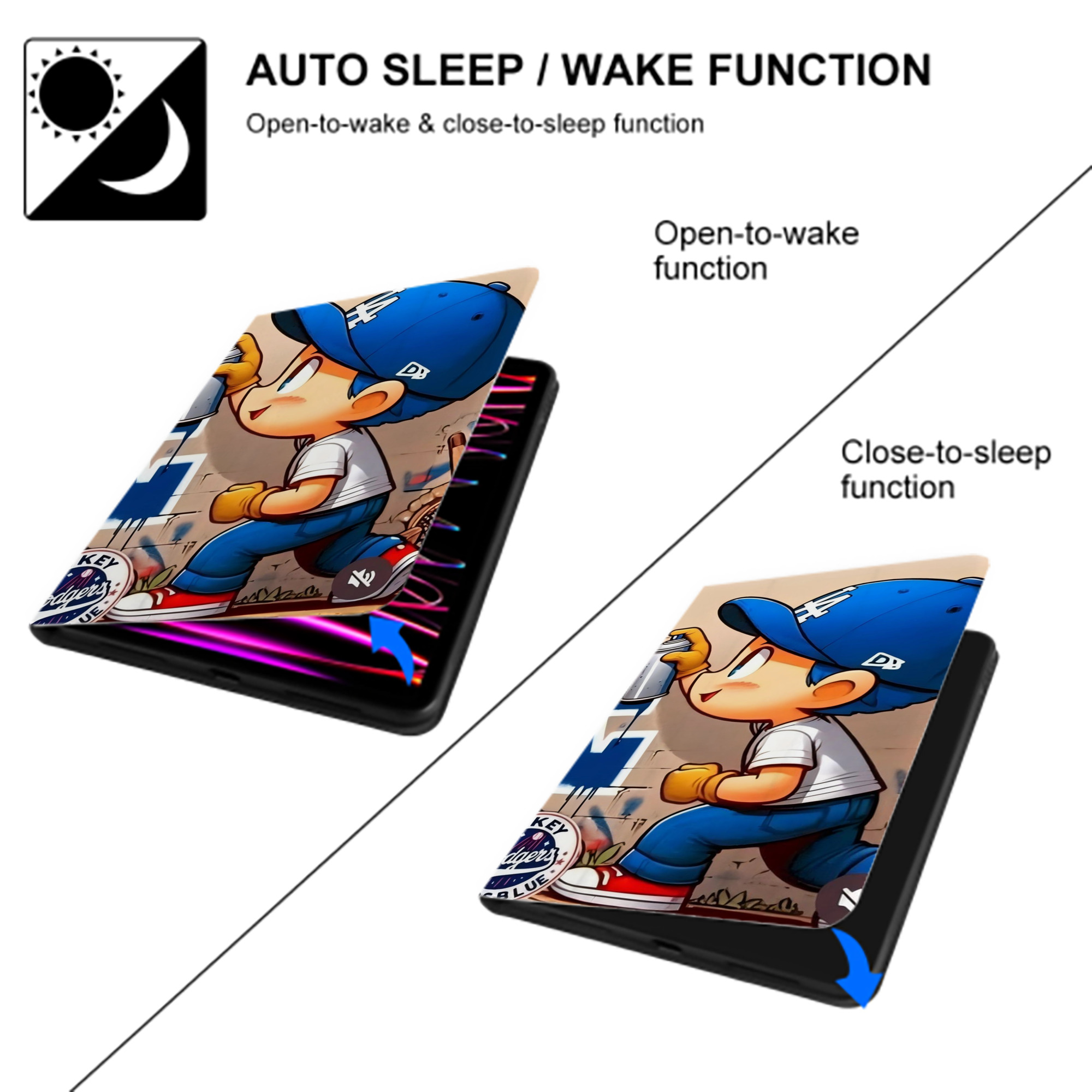  IPad Book-Style Case With Pencil Slot – Slim PU & TPU Cover – Full Protection, Precise Fit, Water & Scratch Resistant