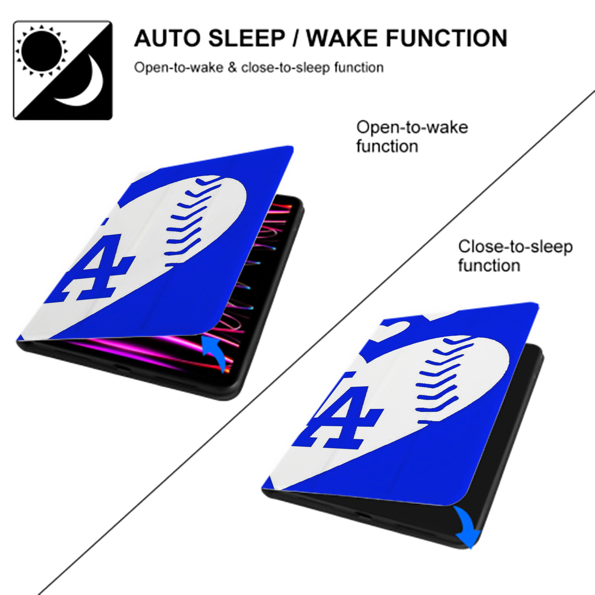  IPad Book-Style Case With Pencil Slot – Slim PU & TPU Cover – Full Protection, Precise Fit, Water & Scratch Resistant