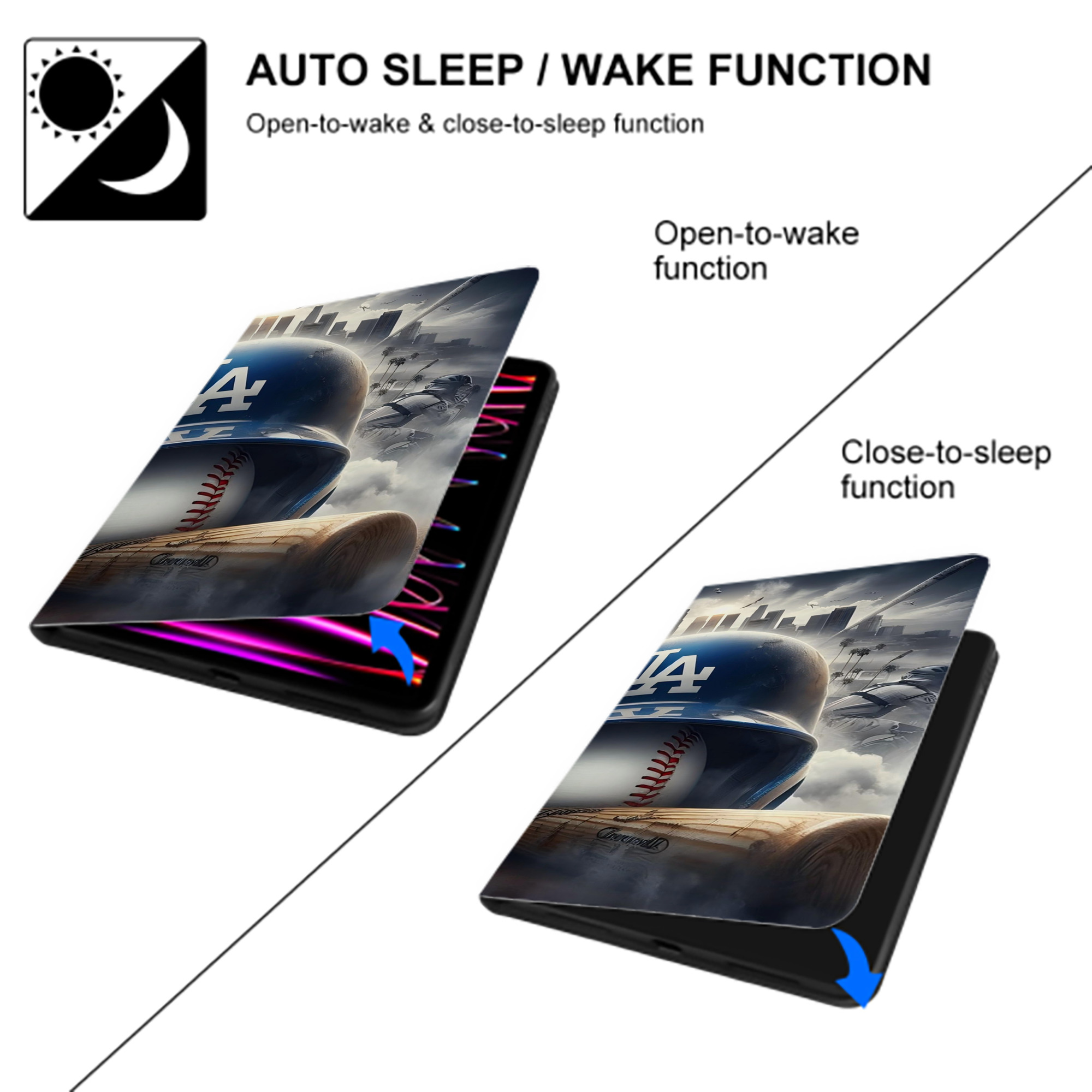  IPad Book-Style Case With Pencil Slot – Slim PU & TPU Cover – Full Protection, Precise Fit, Water & Scratch Resistant