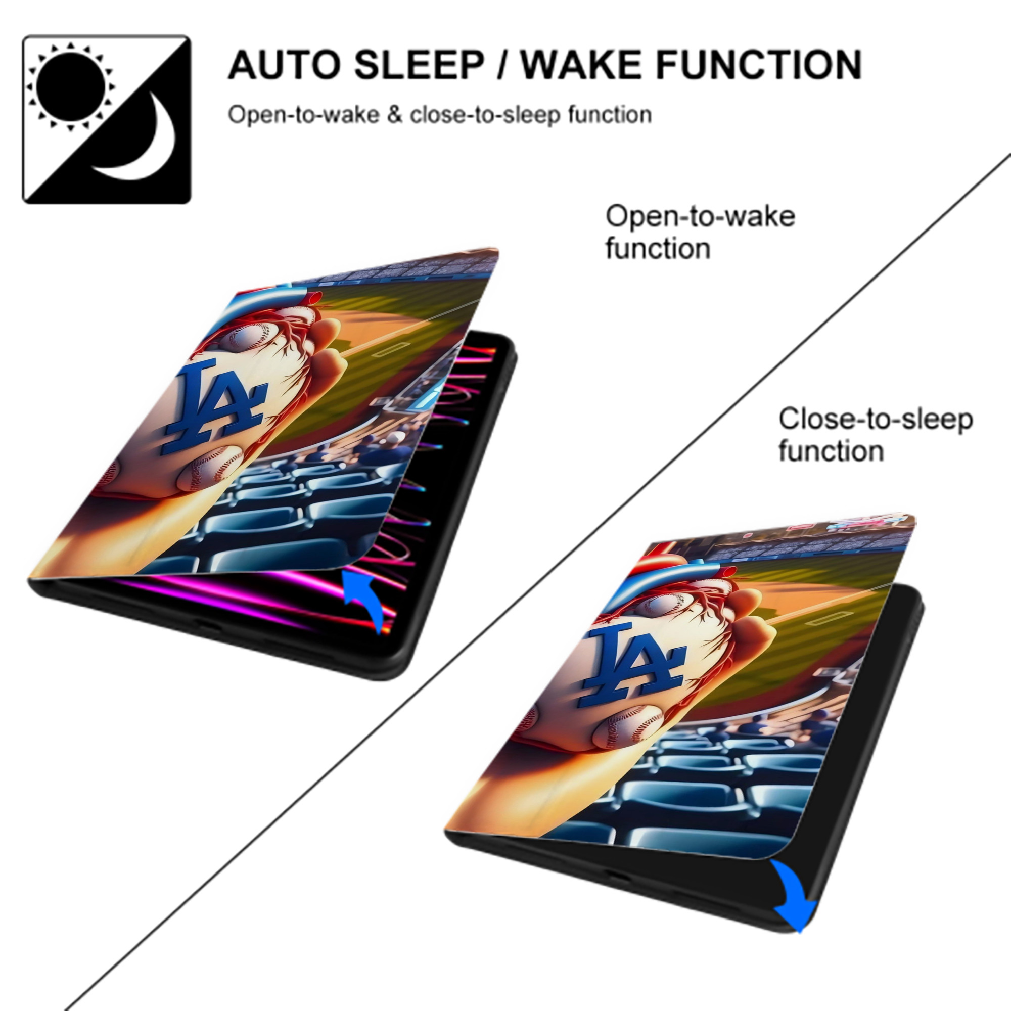  IPad Book-Style Case With Pencil Slot – Slim PU & TPU Cover – Full Protection, Precise Fit, Water & Scratch Resistant