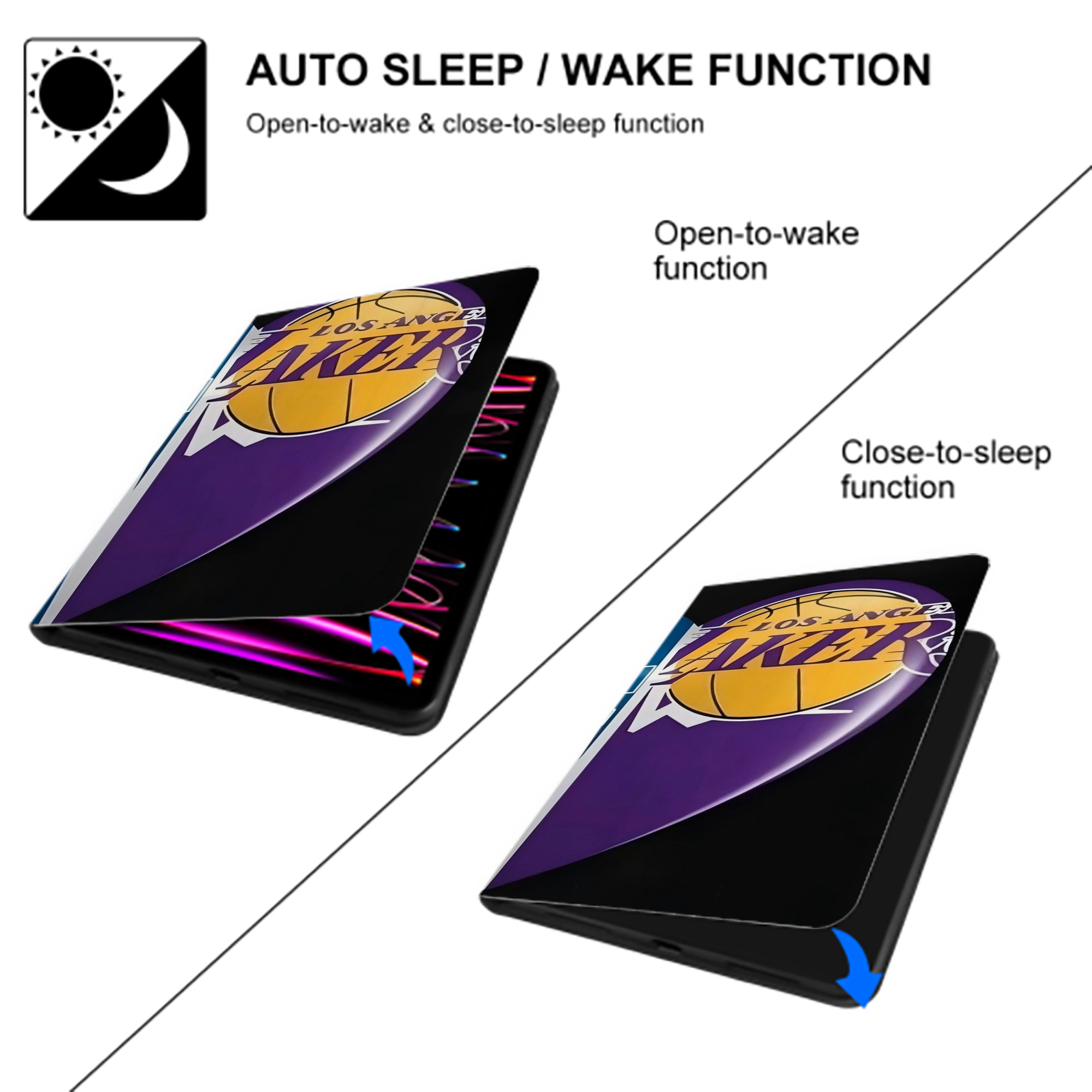  IPad Book-Style Case With Pencil Slot – Slim PU & TPU Cover – Full Protection, Precise Fit, Water & Scratch Resistant