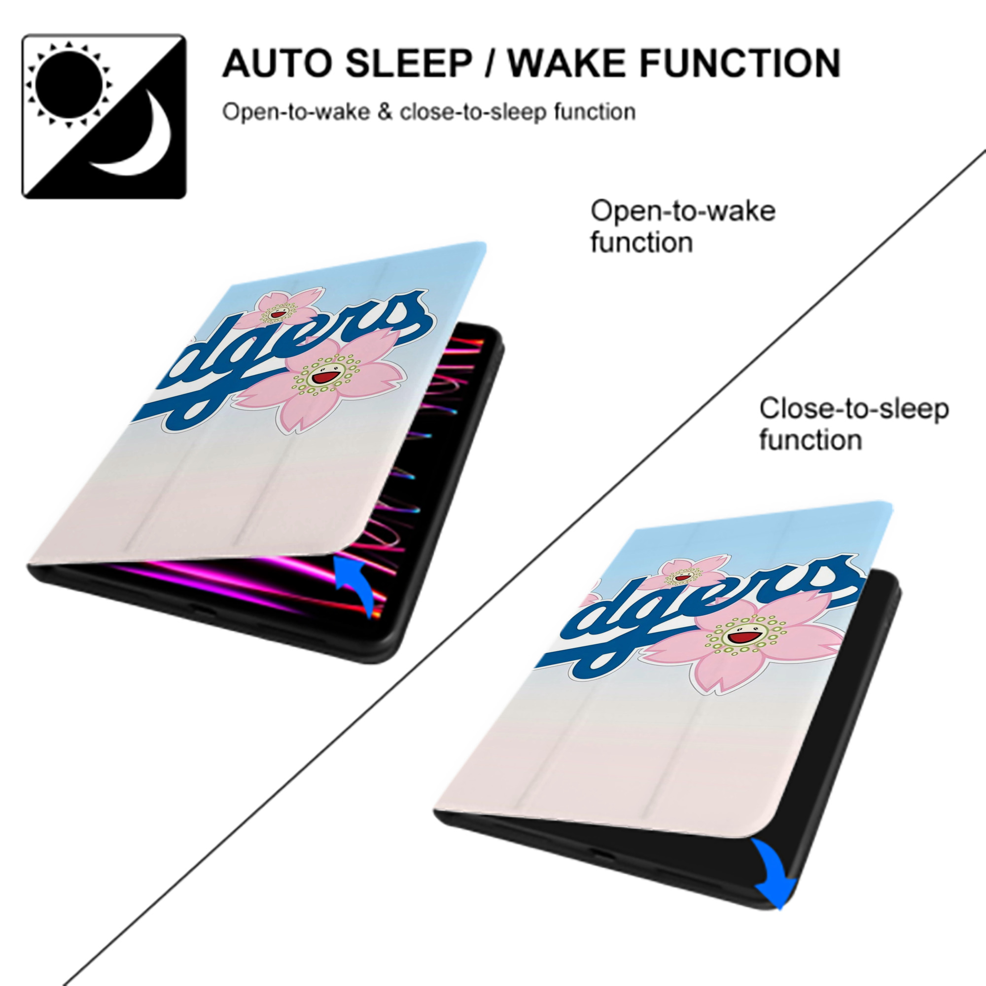  IPad Book-Style Case With Pencil Slot – Slim PU & TPU Cover – Full Protection, Precise Fit, Water & Scratch Resistant