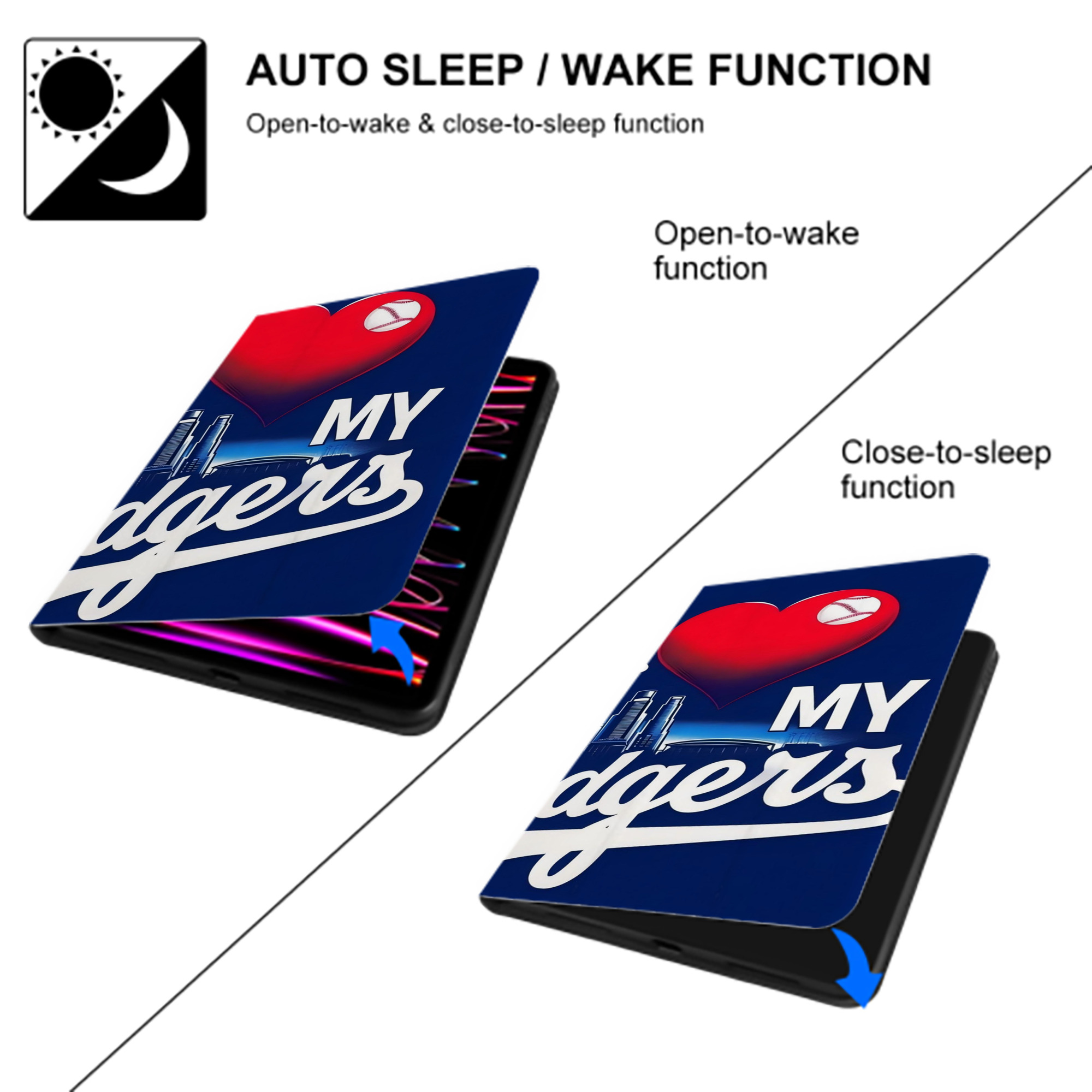  IPad Book-Style Case With Pencil Slot – Slim PU & TPU Cover – Full Protection, Precise Fit, Water & Scratch Resistant