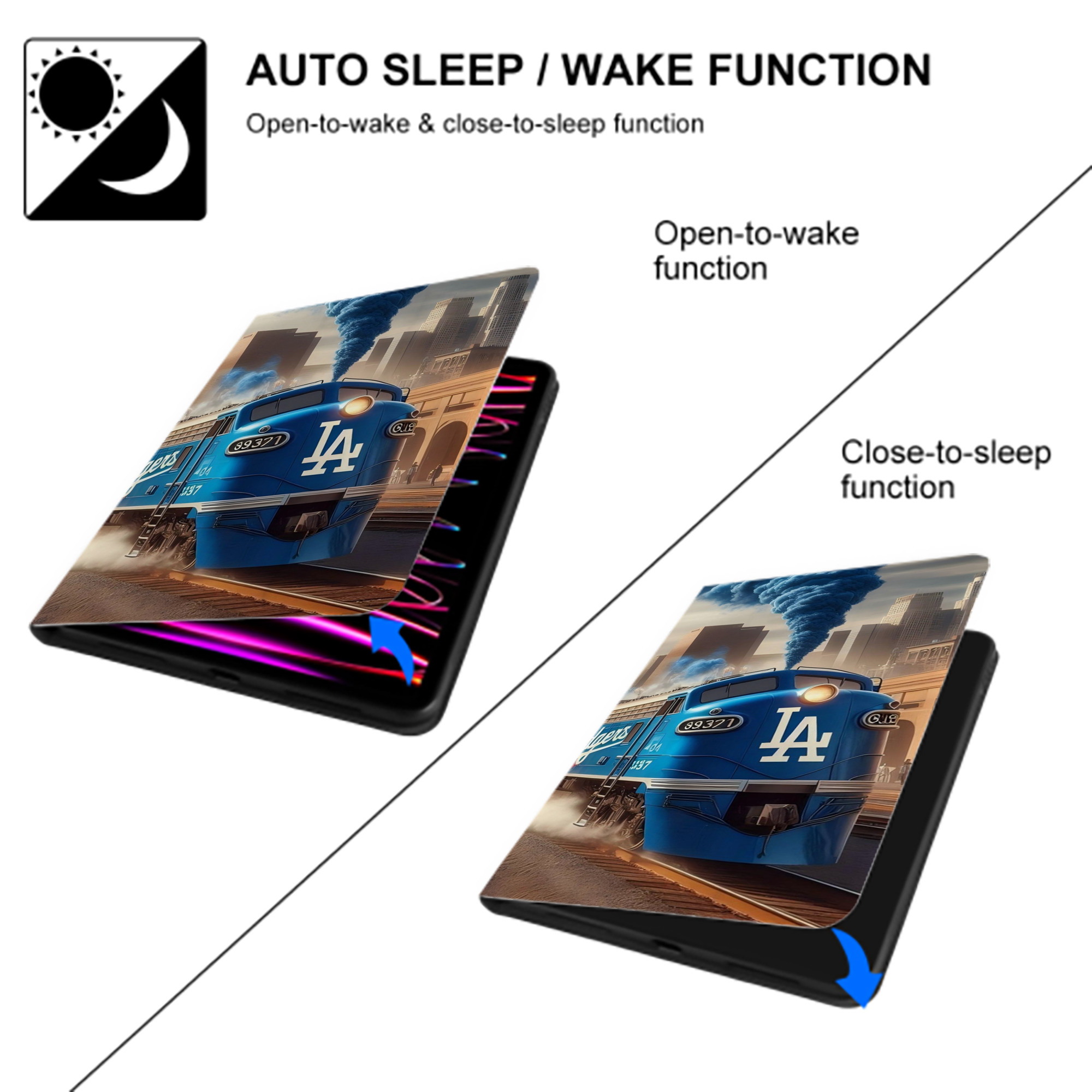  IPad Book-Style Case With Pencil Slot – Slim PU & TPU Cover – Full Protection, Precise Fit, Water & Scratch Resistant