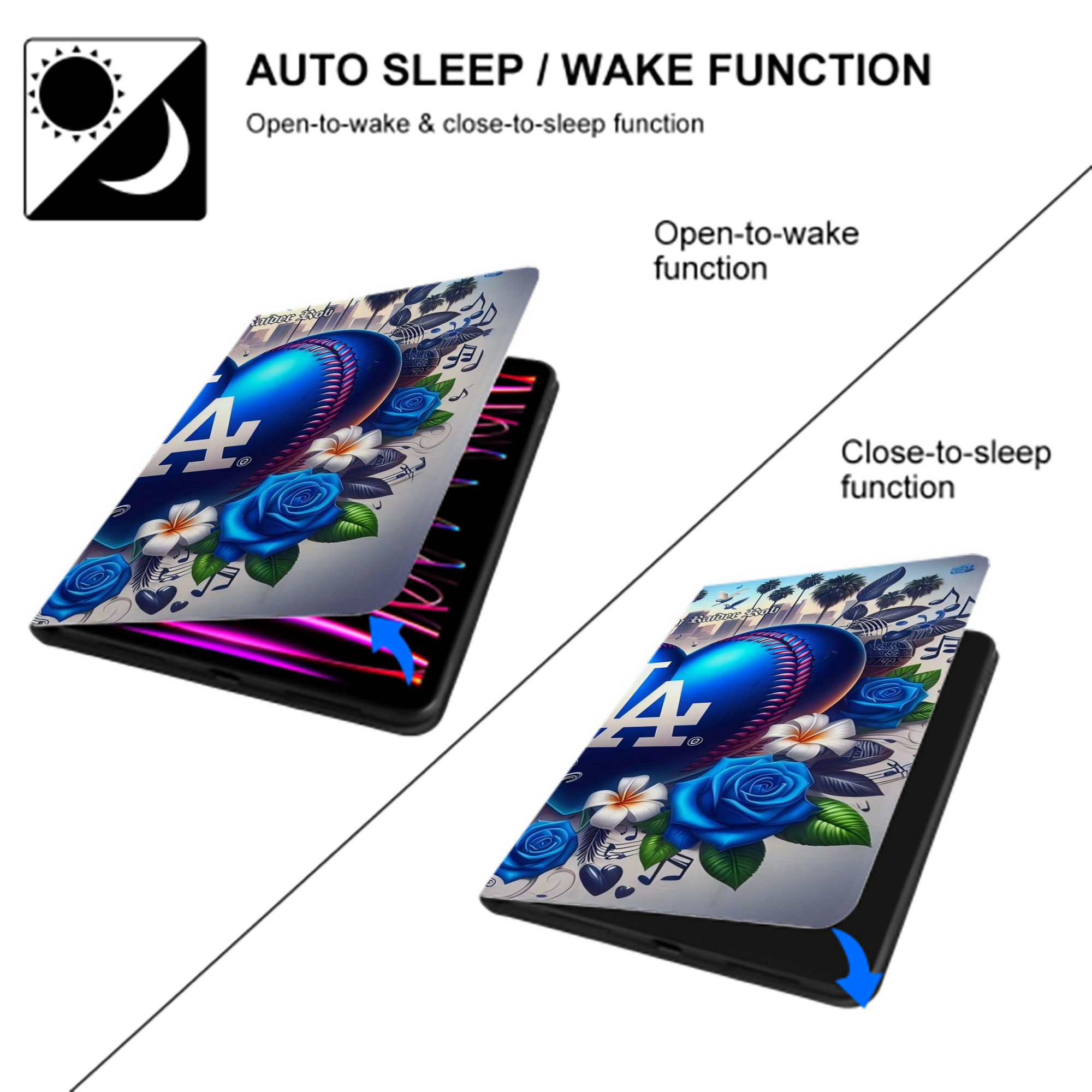  IPad Book-Style Case With Pencil Slot – Slim PU & TPU Cover – Full Protection, Precise Fit, Water & Scratch Resistant