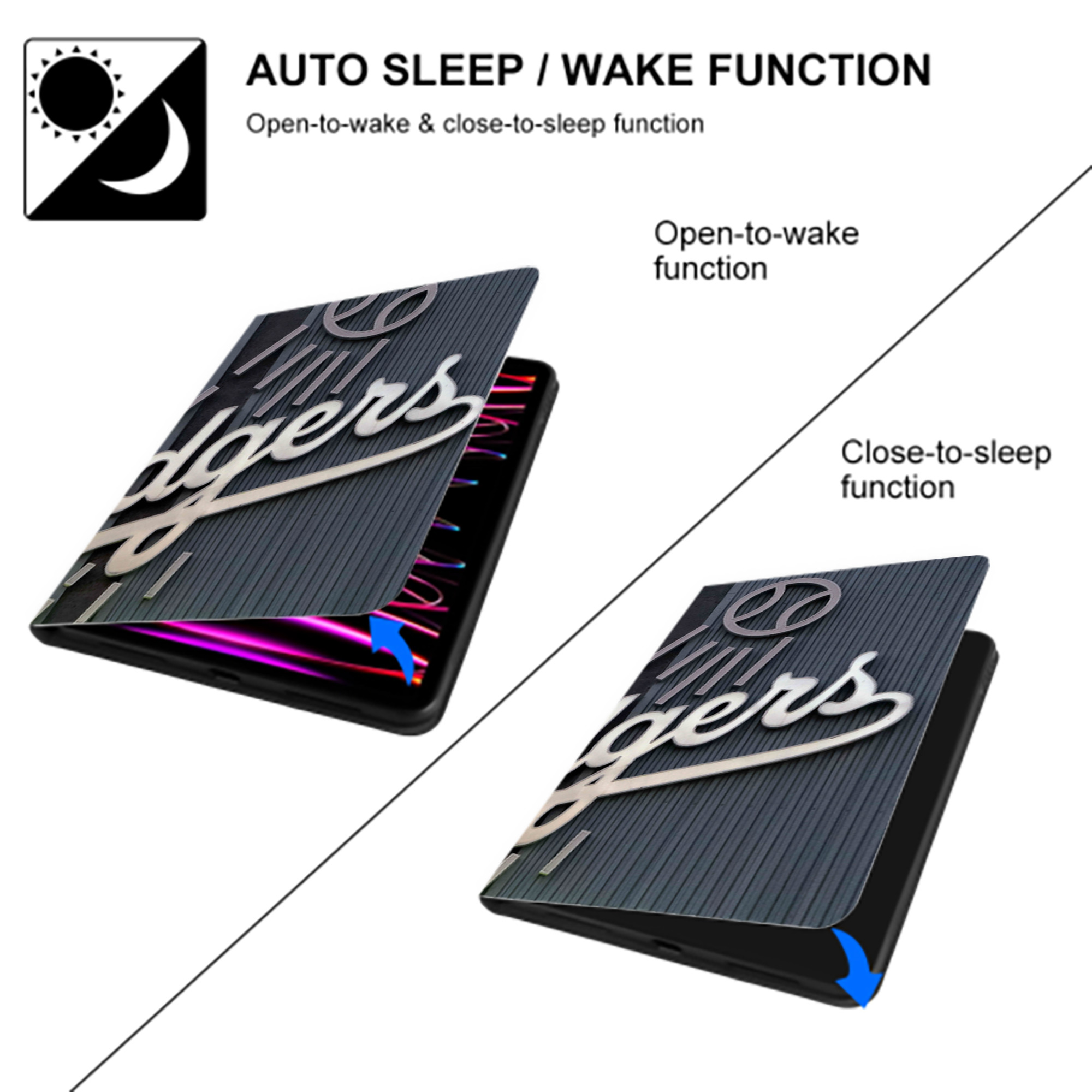  IPad Book-Style Case With Pencil Slot – Slim PU & TPU Cover – Full Protection, Precise Fit, Water & Scratch Resistant