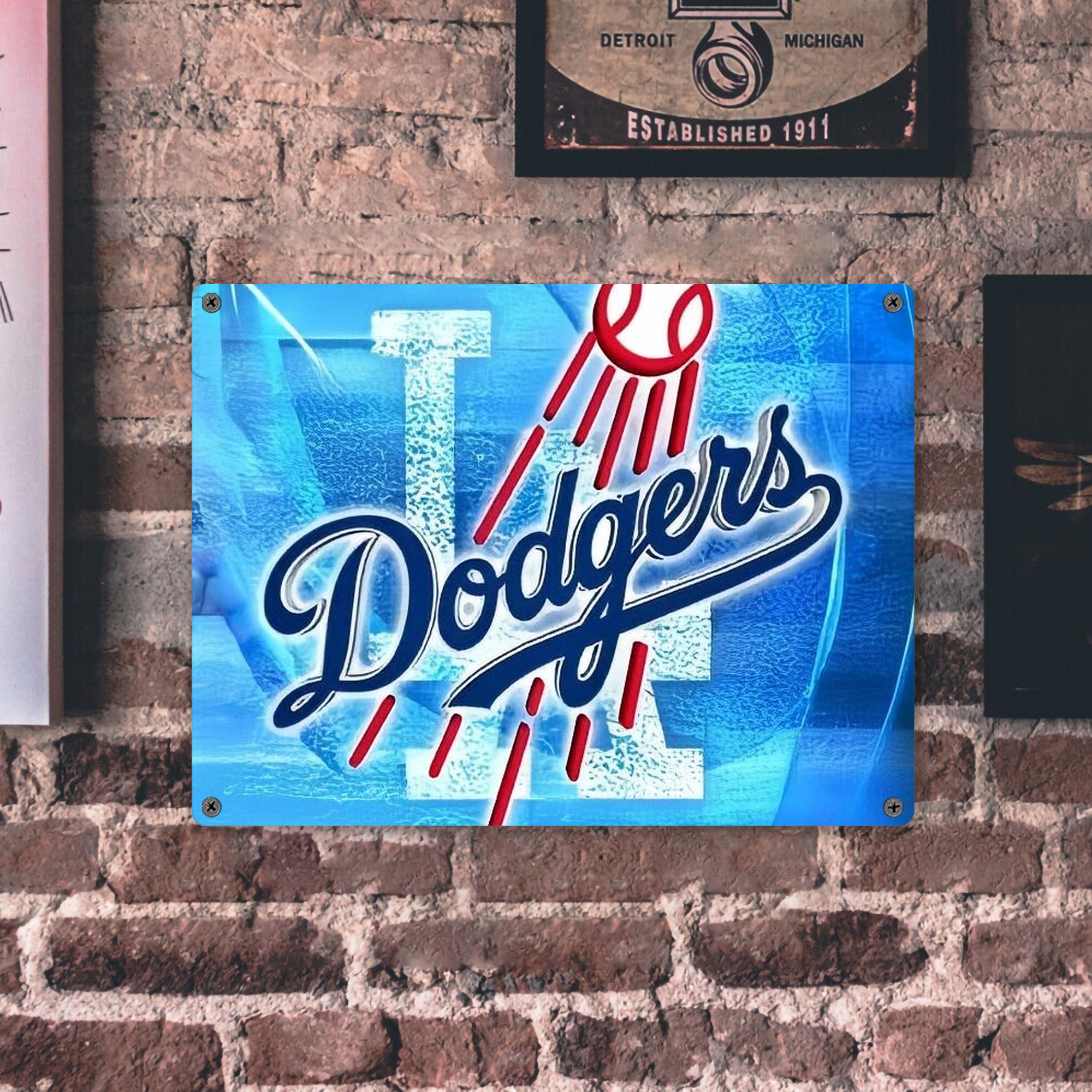  Vintage Metal Tin Sign 16x12 – Full-Print Iron Wall Decor – Durable, Fade-Resistant – Easy To Hang – Ideal For Home, Bar, Kitchen & Office Decor