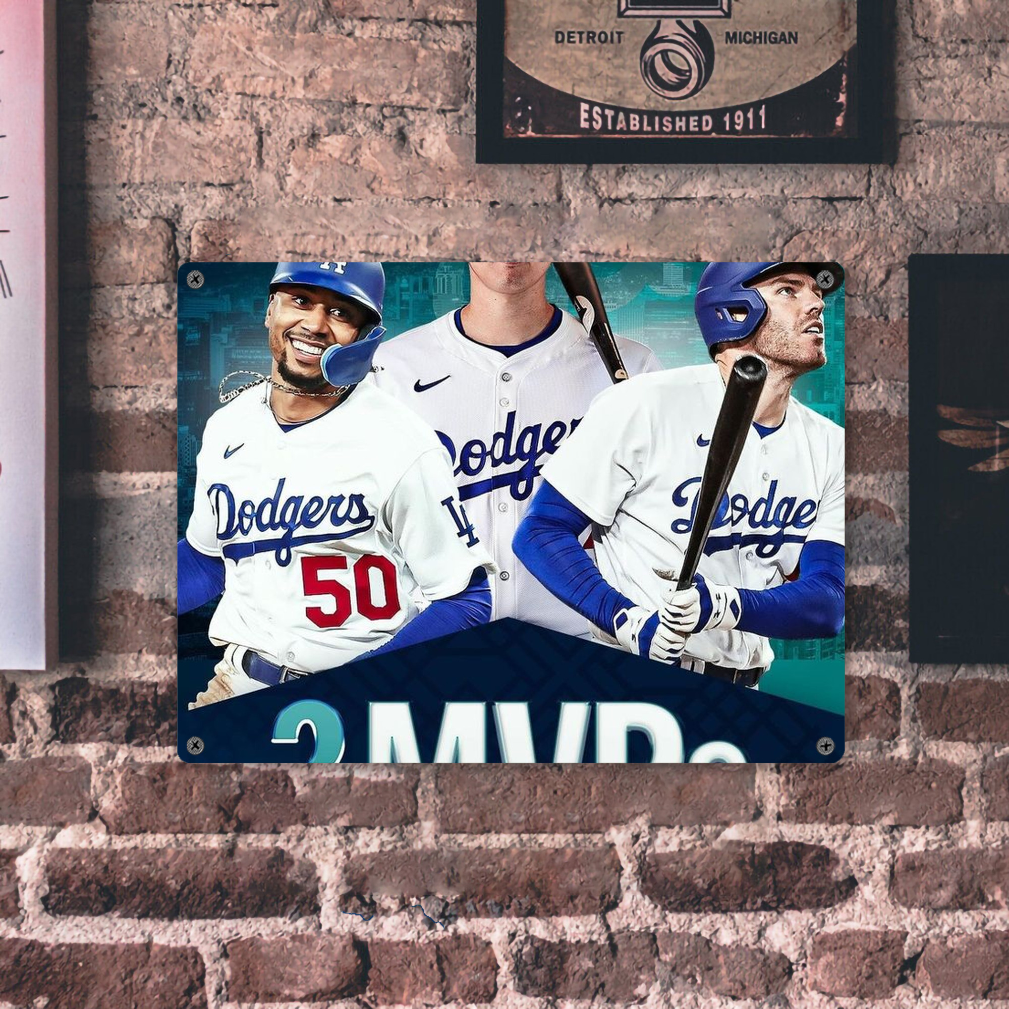  Vintage Metal Tin Sign 16x12 – Full-Print Iron Wall Decor – Durable, Fade-Resistant – Easy To Hang – Ideal For Home, Bar, Kitchen & Office Decor