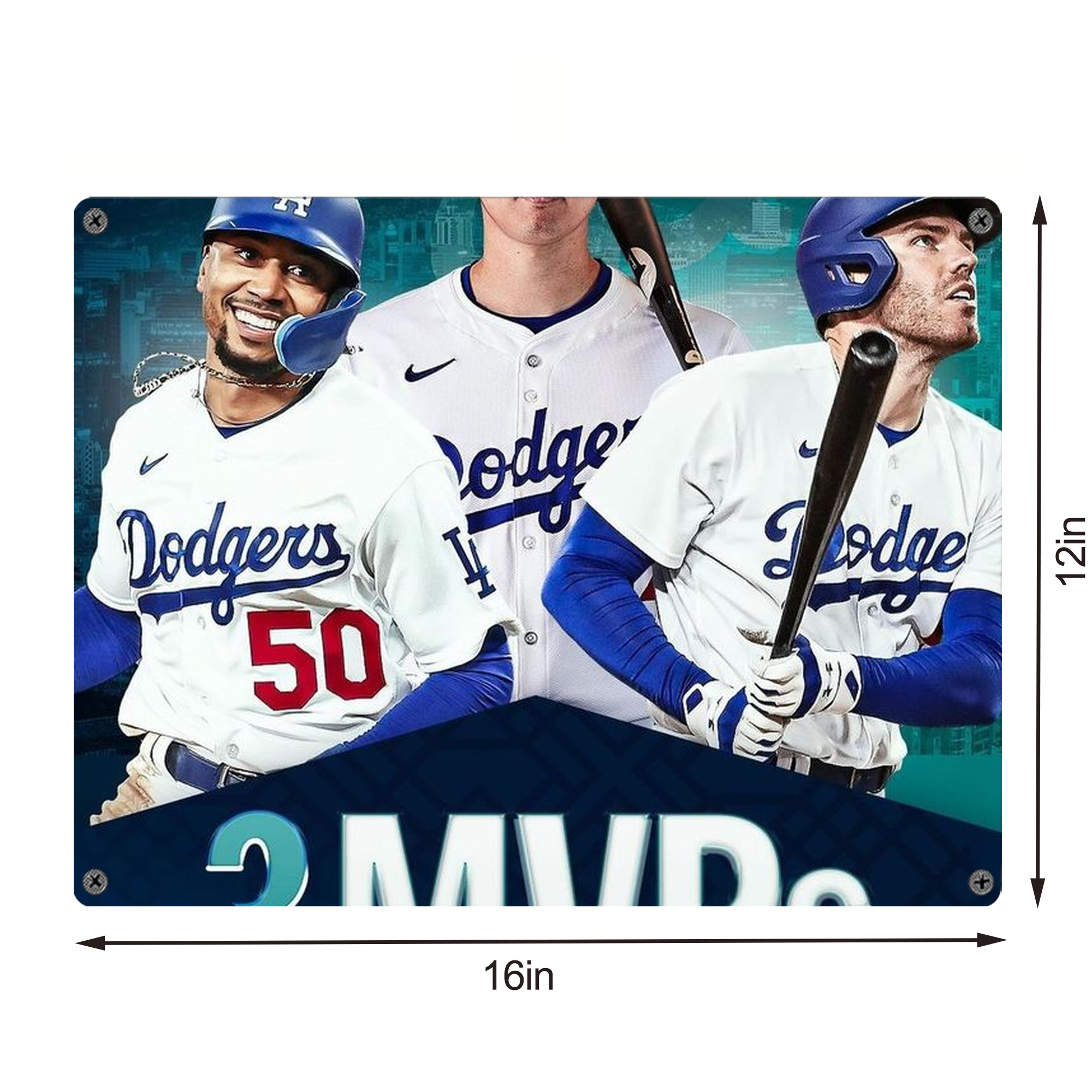  Vintage Metal Tin Sign 16x12 – Full-Print Iron Wall Decor – Durable, Fade-Resistant – Easy To Hang – Ideal For Home, Bar, Kitchen & Office Decor