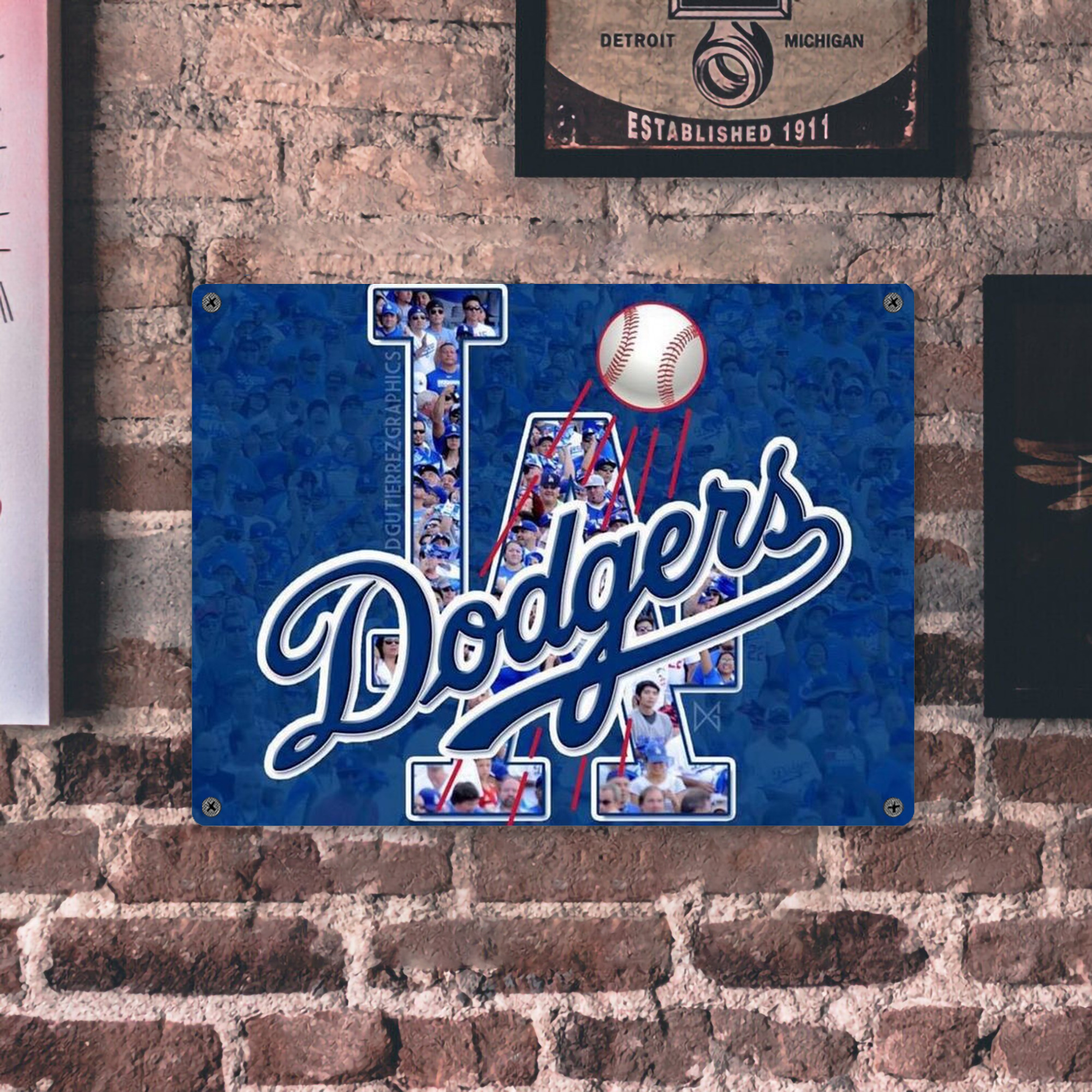  Vintage Metal Tin Sign 16x12 – Full-Print Iron Wall Decor – Durable, Fade-Resistant – Easy To Hang – Ideal For Home, Bar, Kitchen & Office Decor