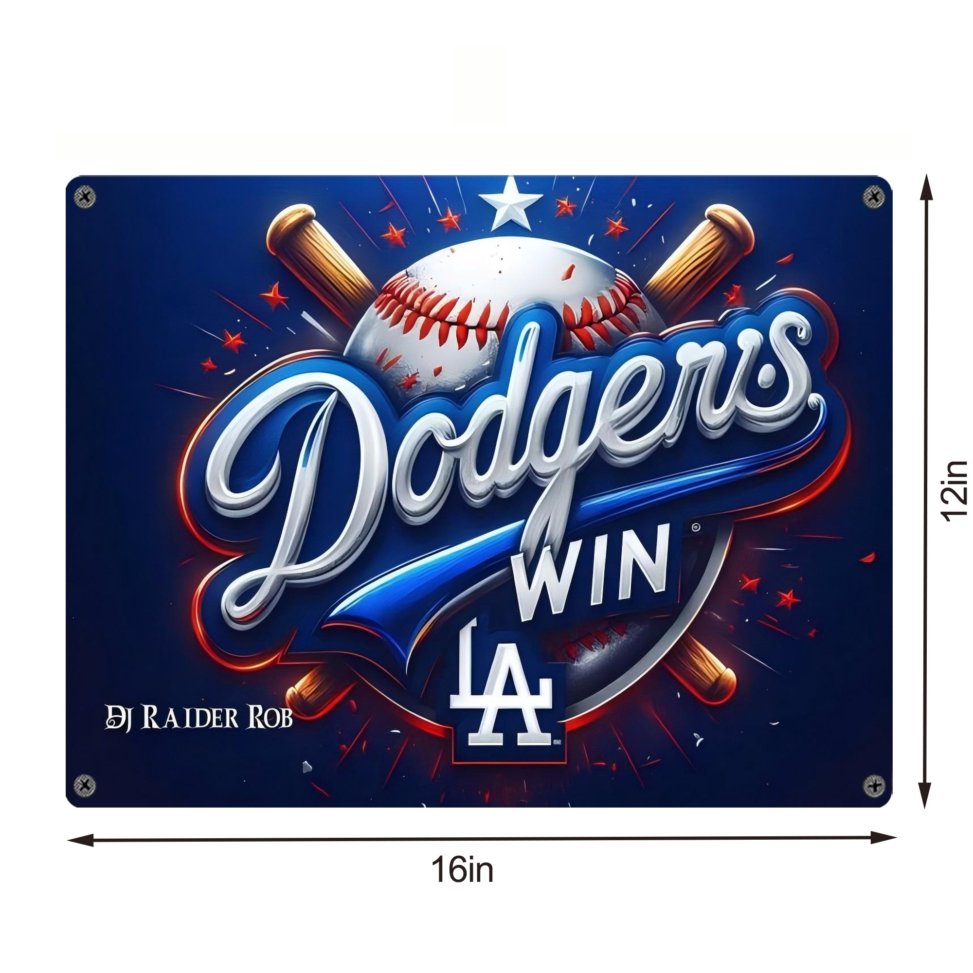  Vintage Metal Tin Sign 16x12 – Full-Print Iron Wall Decor – Durable, Fade-Resistant – Easy To Hang – Ideal For Home, Bar, Kitchen & Office Decor