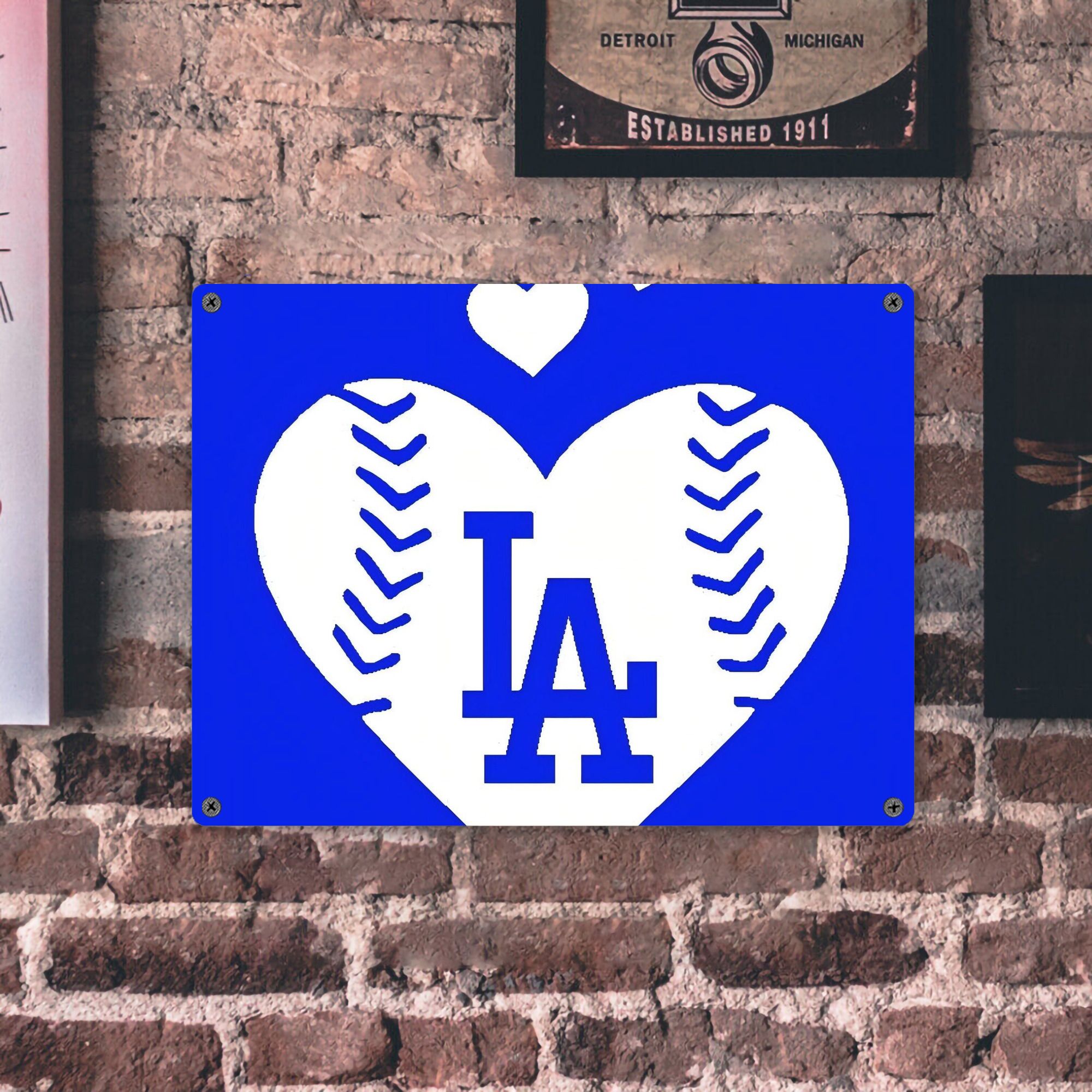  Vintage Metal Tin Sign 16x12 – Full-Print Iron Wall Decor – Durable, Fade-Resistant – Easy To Hang – Ideal For Home, Bar, Kitchen & Office Decor