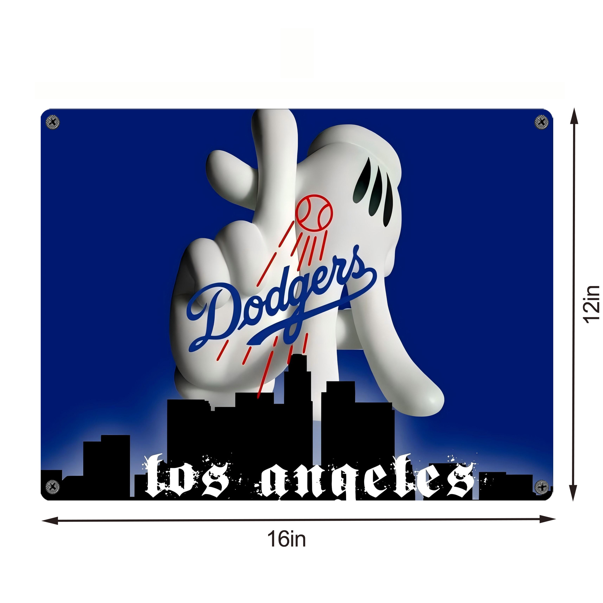  Vintage Metal Tin Sign 16x12 – Full-Print Iron Wall Decor – Durable, Fade-Resistant – Easy To Hang – Ideal For Home, Bar, Kitchen & Office Decor