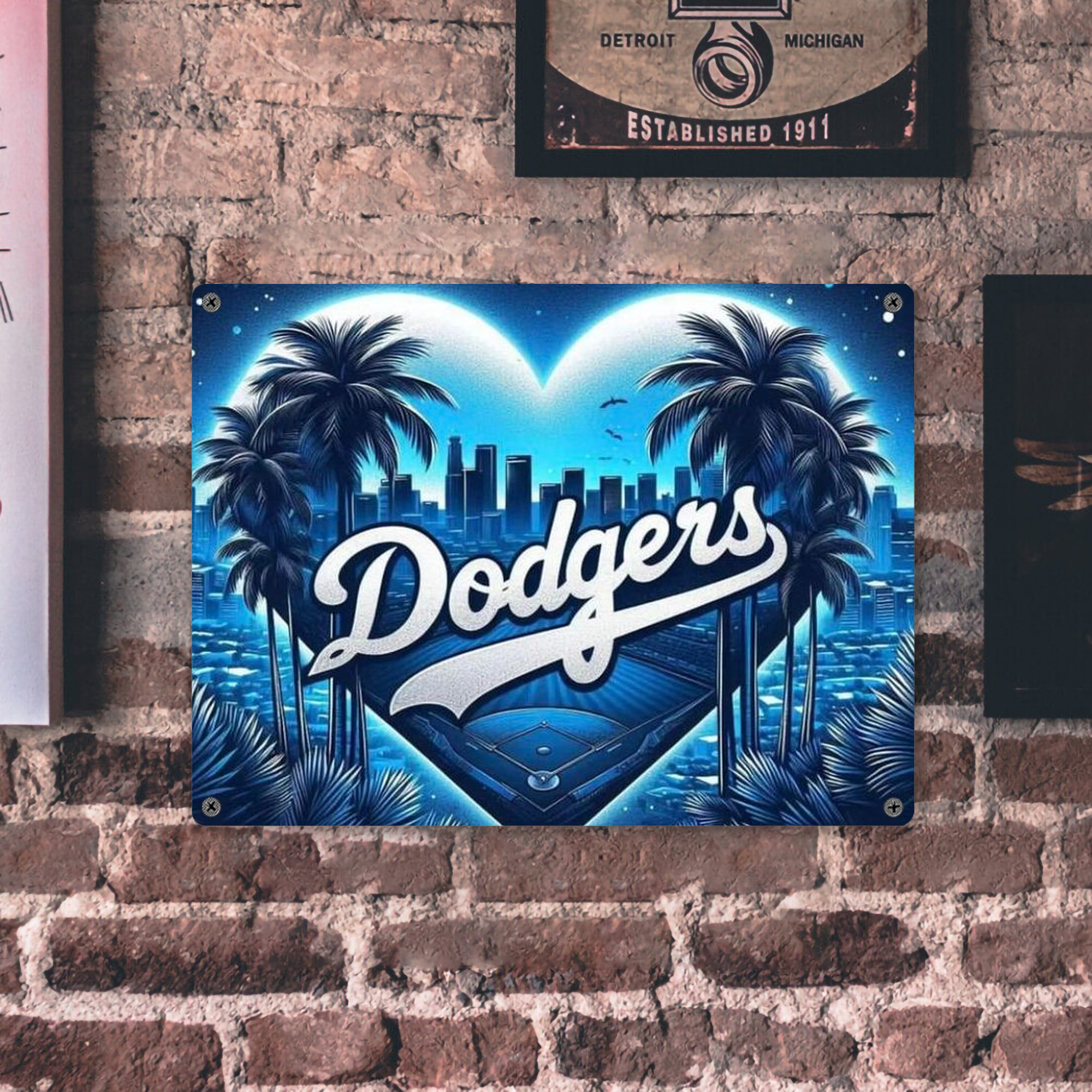  Vintage Metal Tin Sign 16x12 – Full-Print Iron Wall Decor – Durable, Fade-Resistant – Easy To Hang – Ideal For Home, Bar, Kitchen & Office Decor